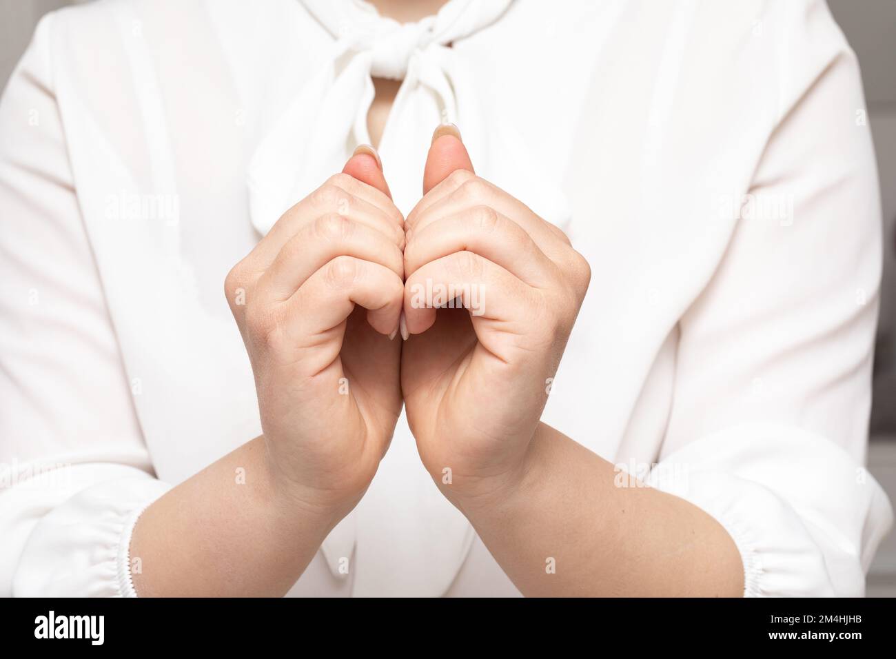 Hands asanas hi-res stock photography and images - Alamy