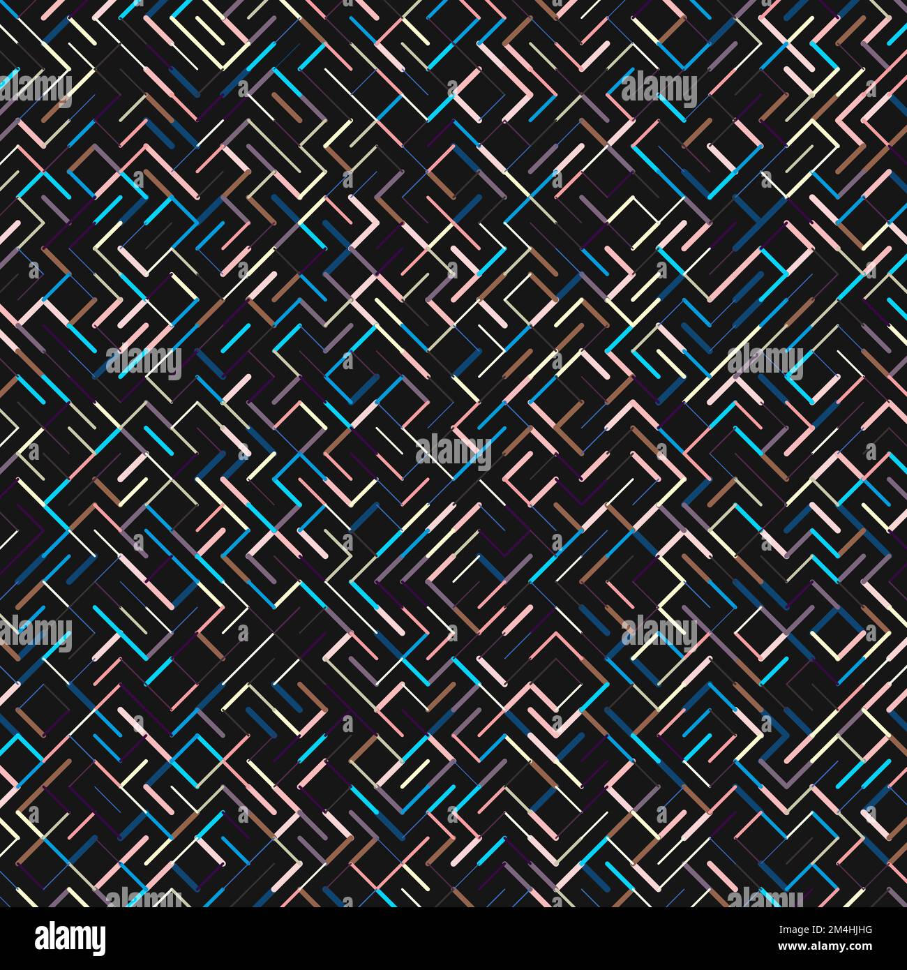 Rotrated Pattern Color rotated lines background generative pattern illustration Stock ...