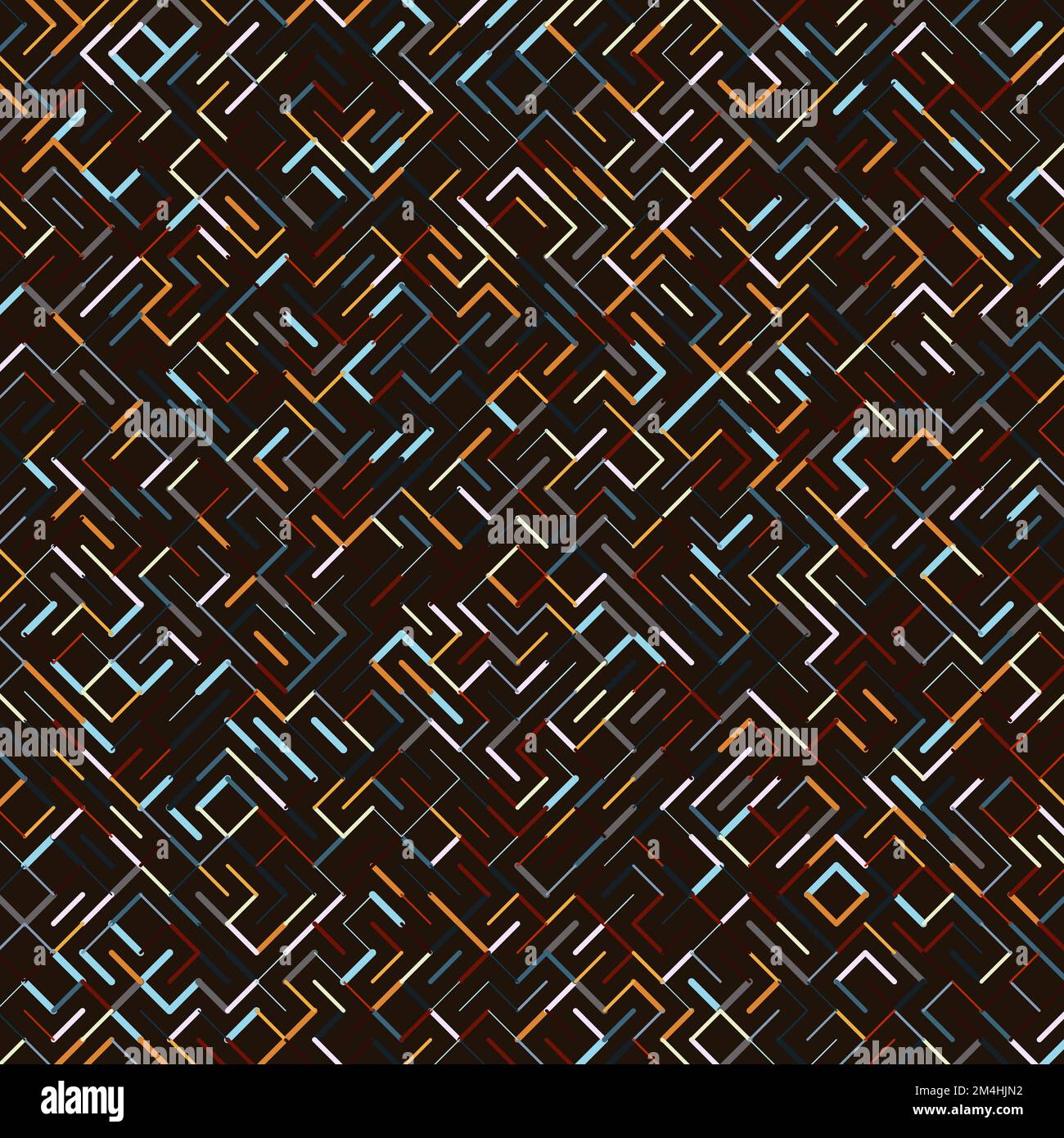 Rotrated Pattern Color rotated lines background generative pattern illustration Stock ...