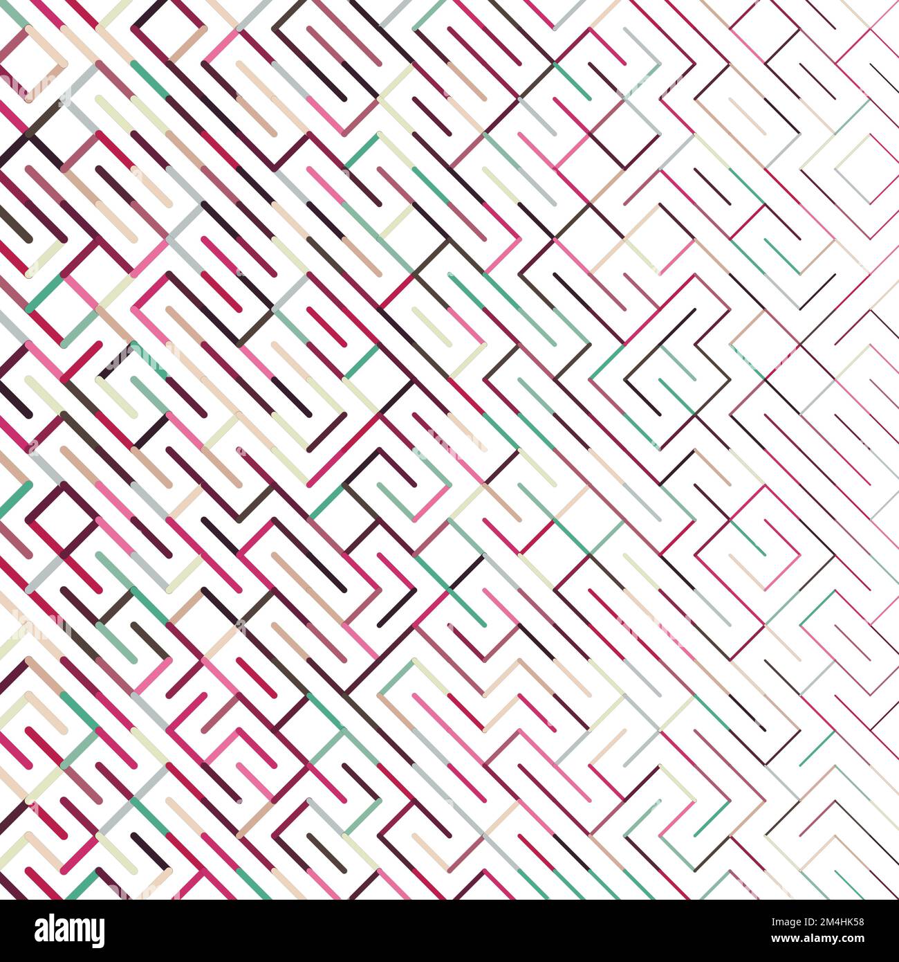 Color rotated lines background generative pattern illustration Stock ...