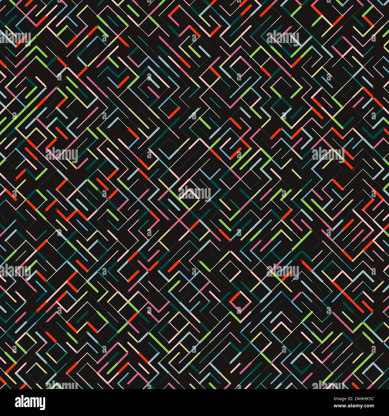Rotrated Pattern Color rotated lines background generative pattern illustration Stock ...