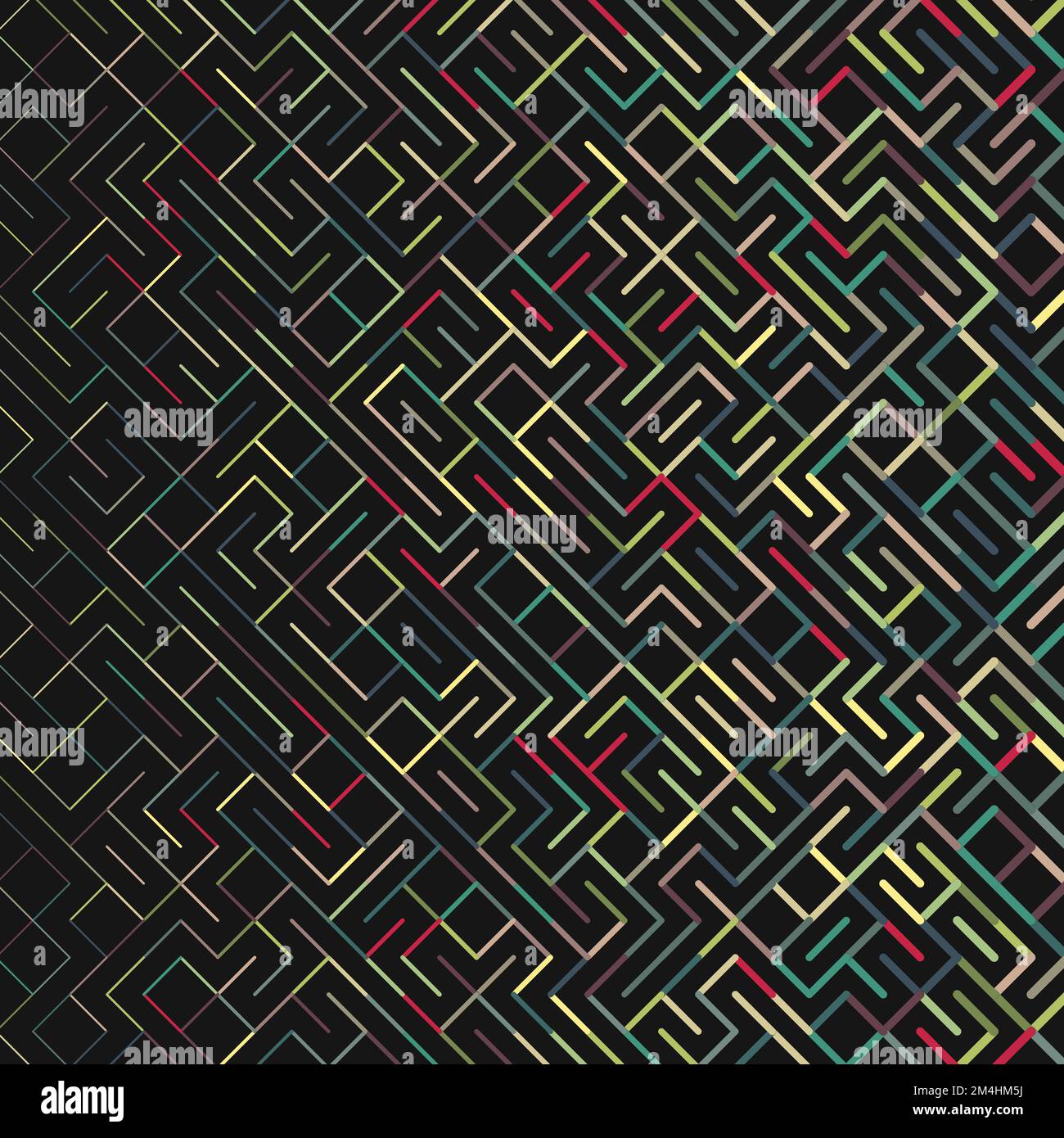 Rotrated Pattern Color rotated lines background generative pattern illustration Stock ...