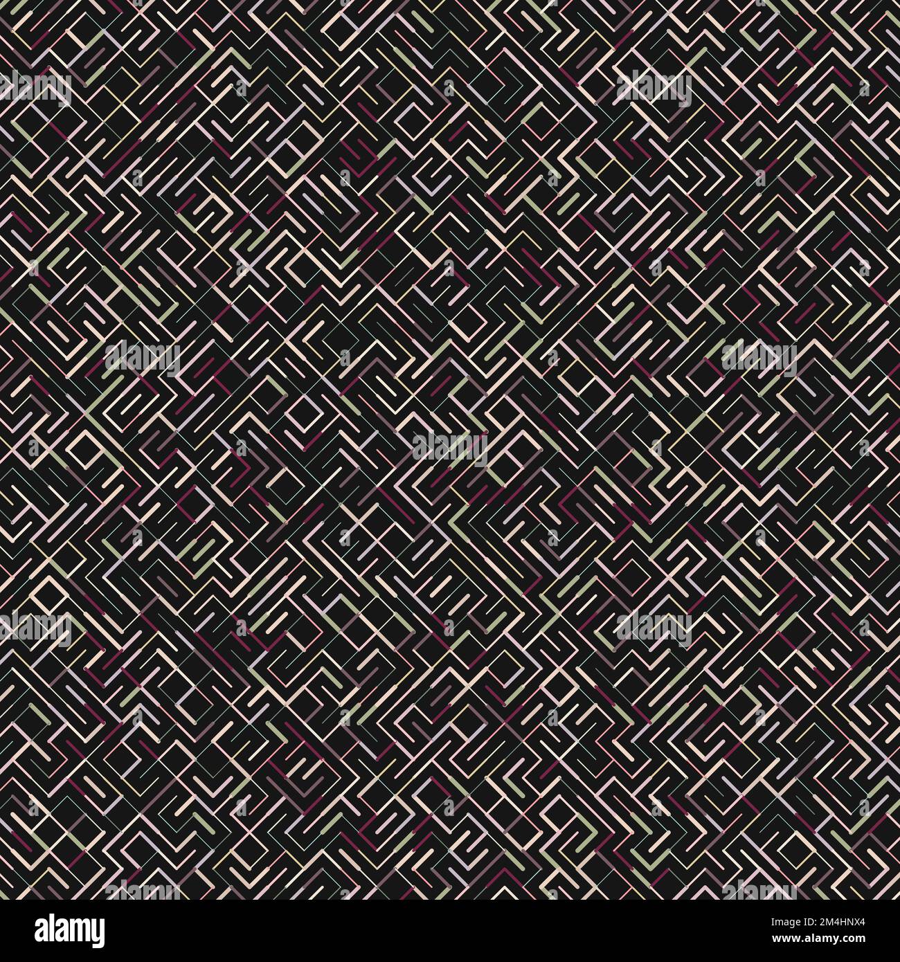 Rotrated Pattern Color rotated lines background generative pattern illustration Stock ...