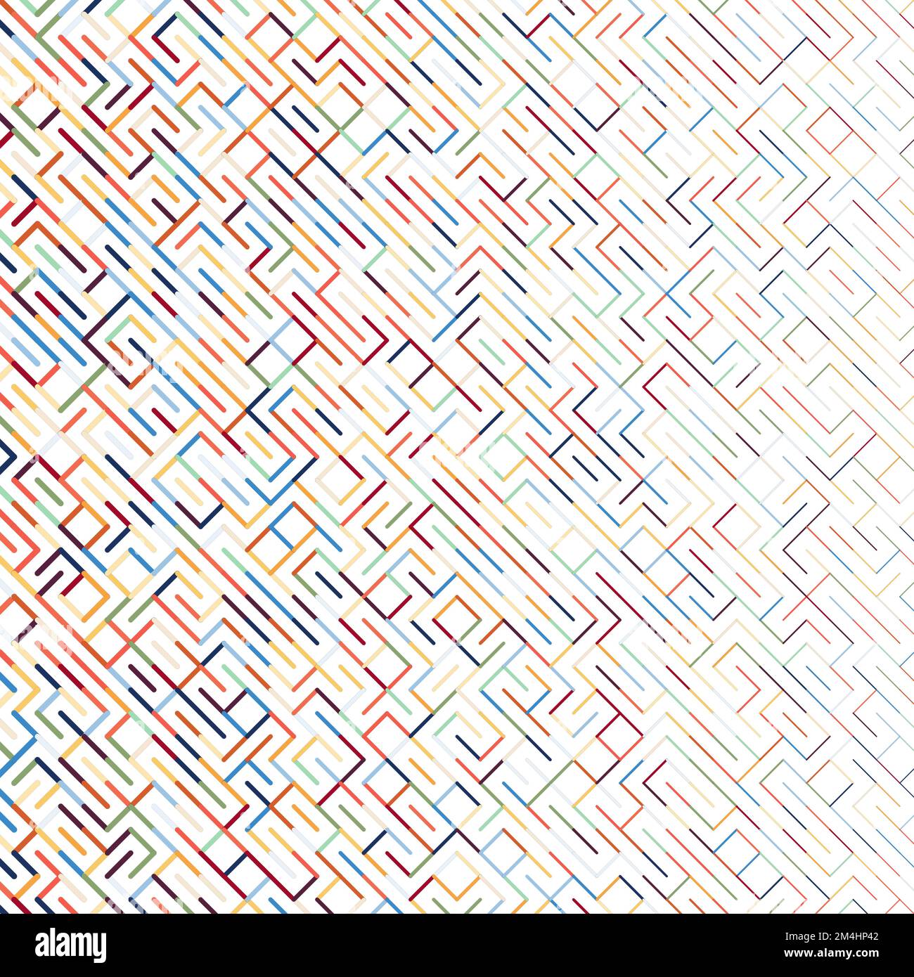 Color rotated lines background generative pattern illustration Stock ...