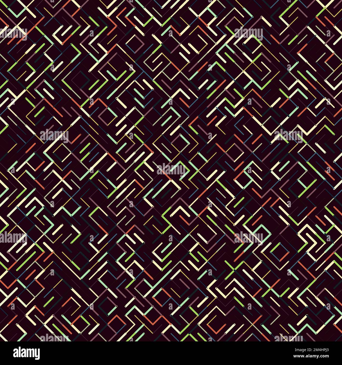 Rotrated Pattern Color rotated lines background generative pattern illustration Stock ...