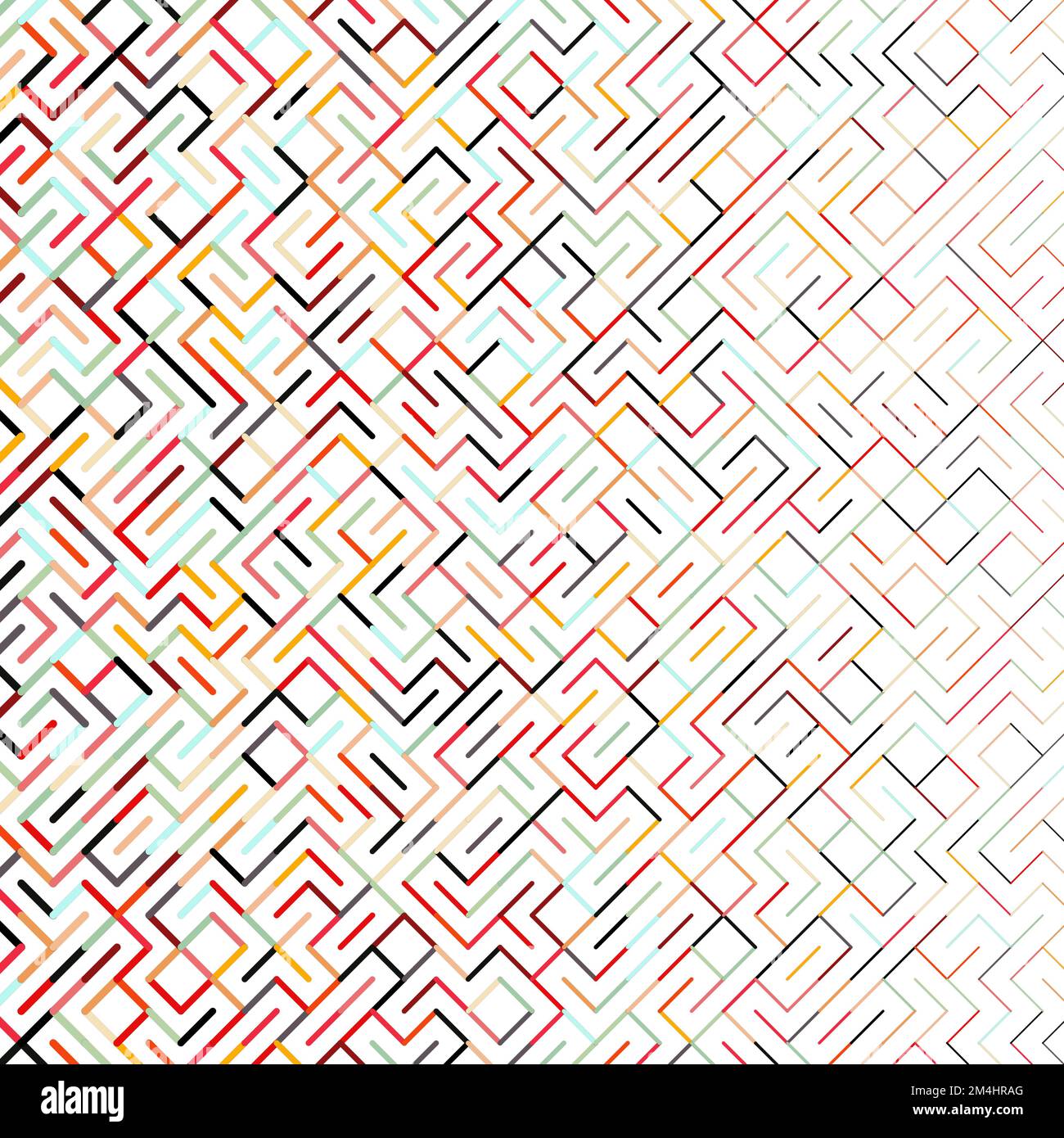 Color rotated lines background generative pattern illustration Stock ...