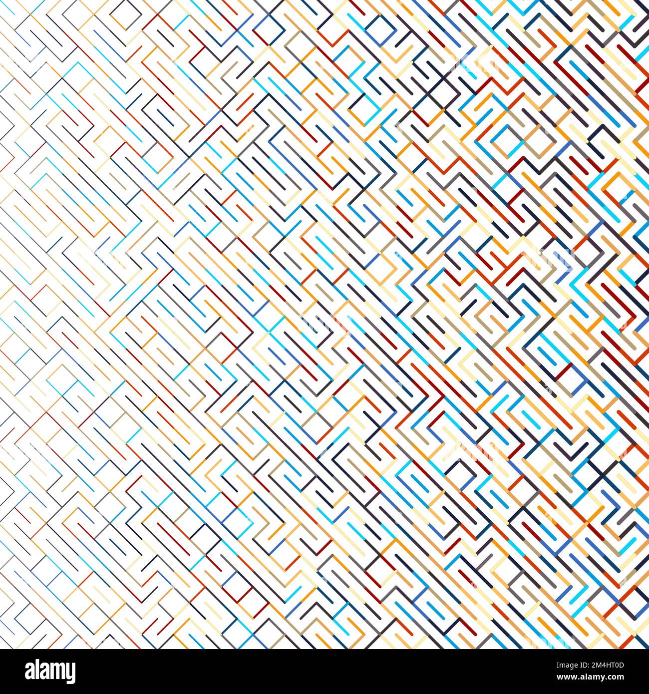Rotrated Pattern Color rotated lines background generative pattern illustration Stock ...