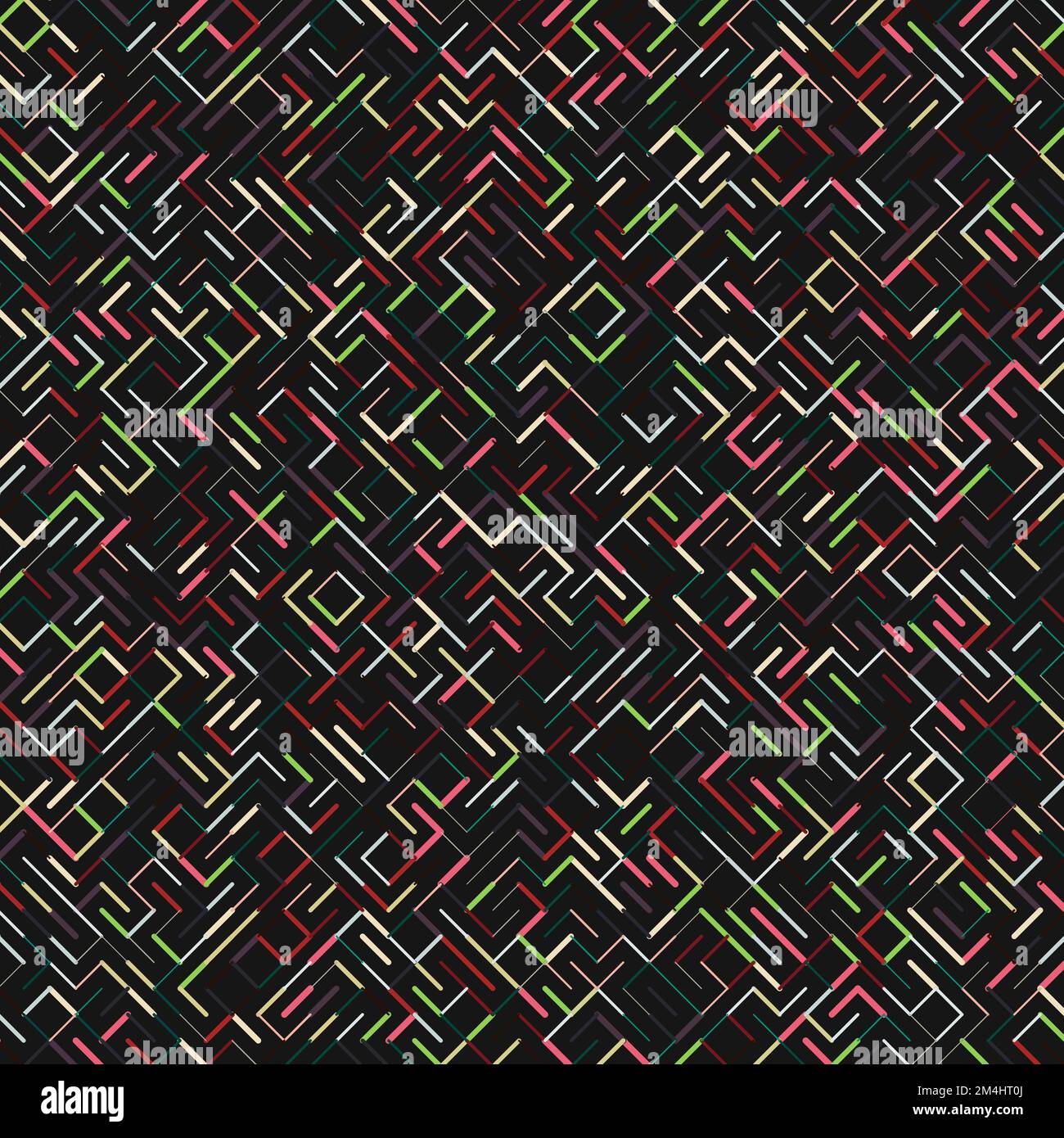 Rotrated Pattern Color rotated lines background generative pattern illustration Stock ...