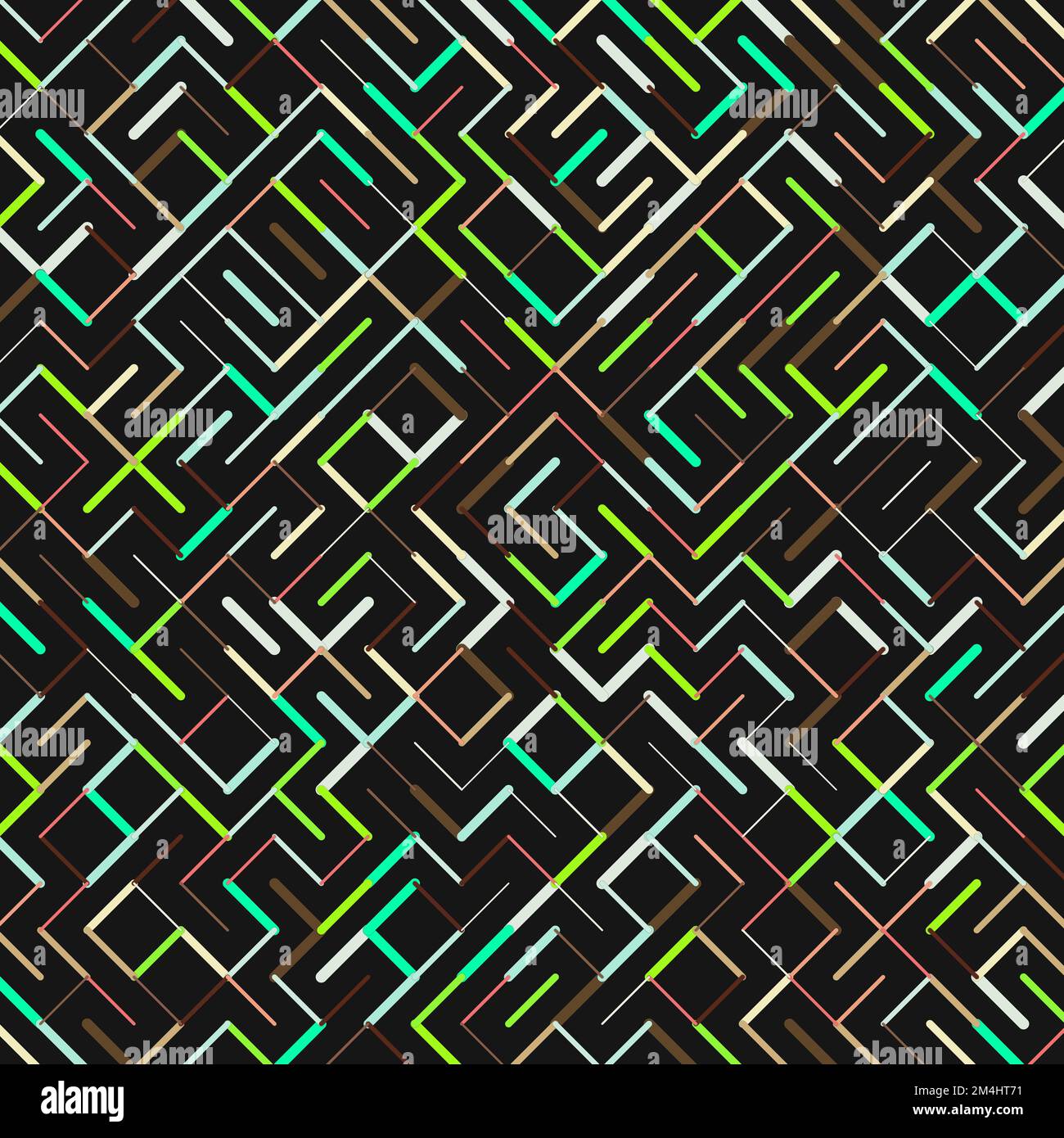 Rotrated Pattern Color rotated lines background generative pattern illustration Stock ...