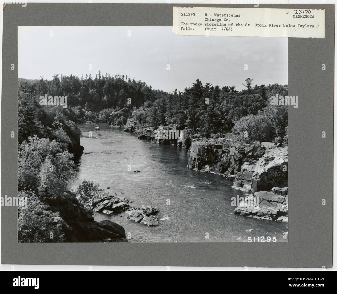 River Scenes - Minnesota. Photographs Relating to National Forests