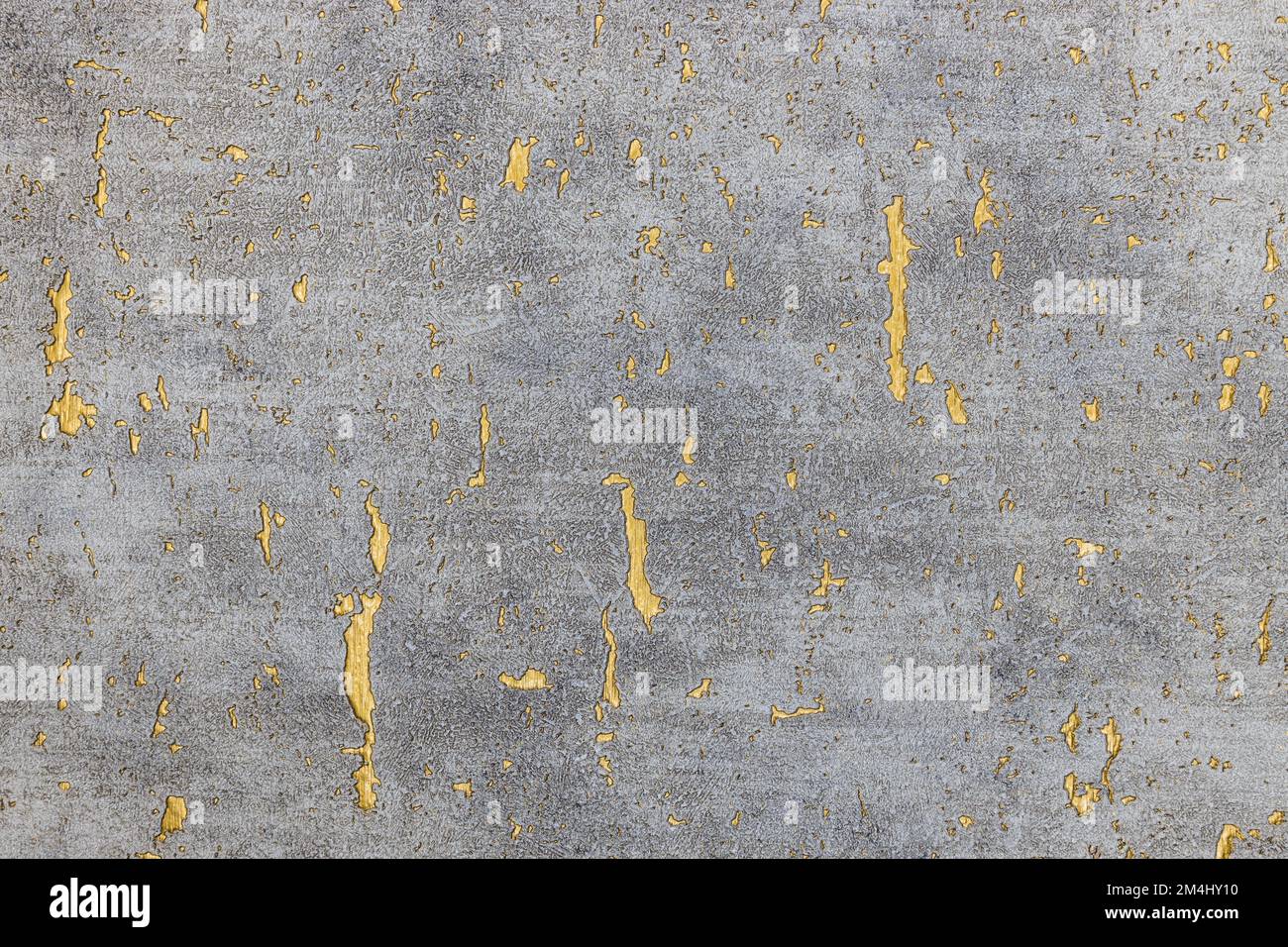 Aged wallcovering texture with various shades and golden veins Stock Photo