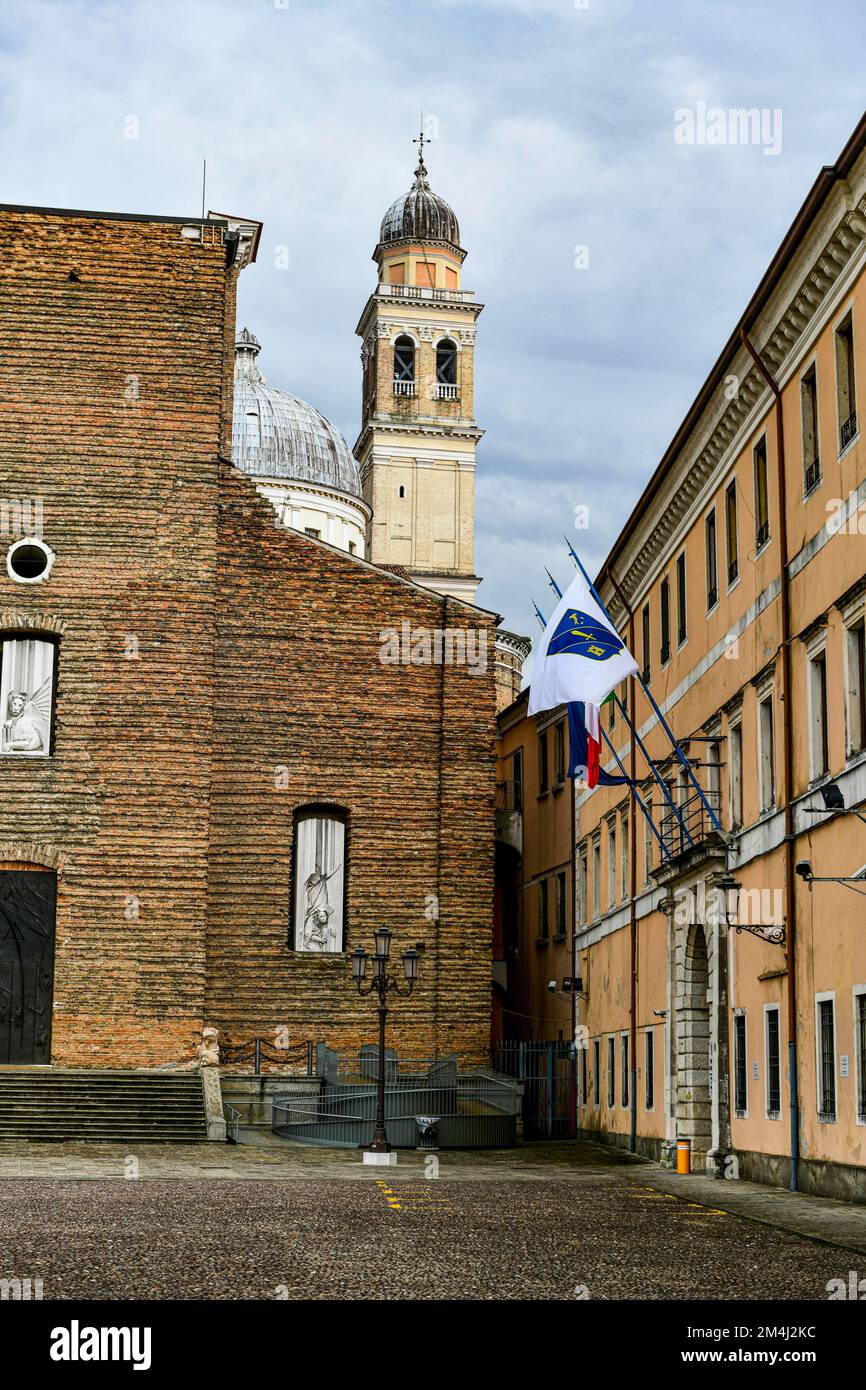 Abbazia di Santa Giustina, Unesco world site Padua, Italy Stock Photo