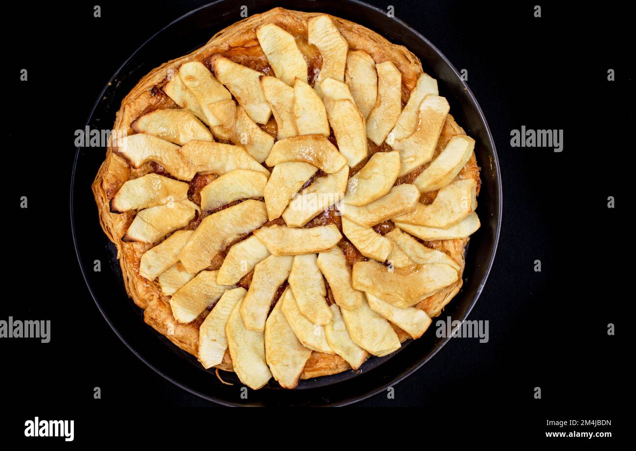 Homemade apple pie Stock Photo