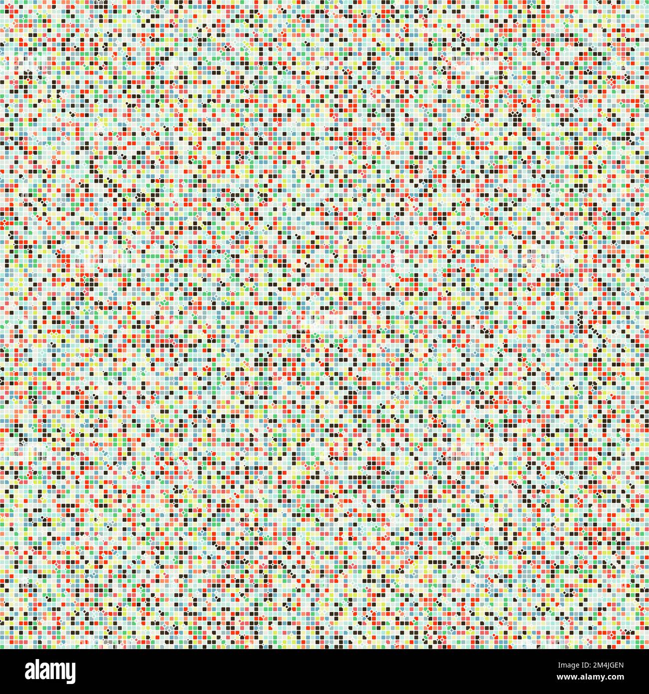 Color checkered squares background generative pattern illustration ...