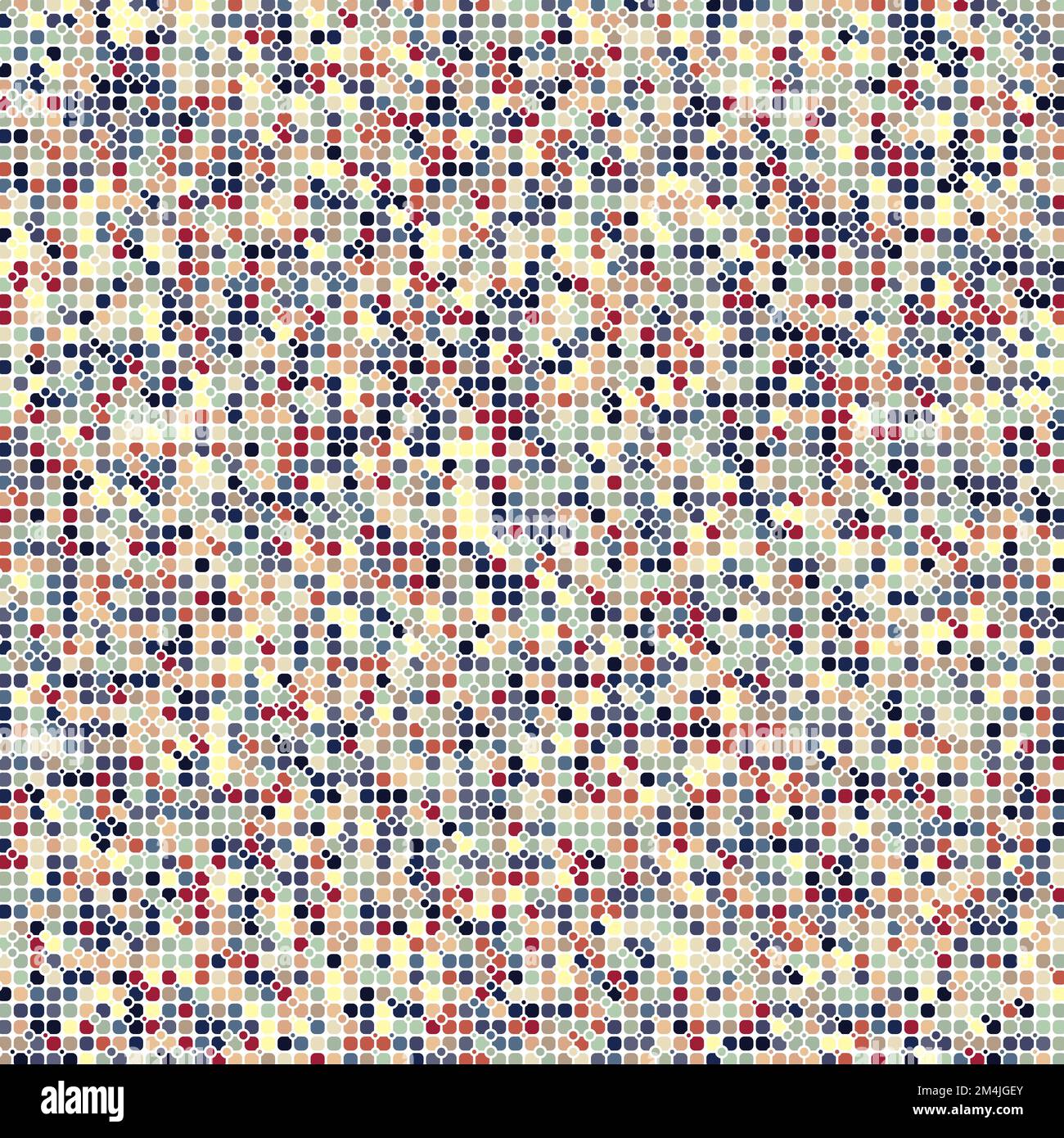 Color checkered squares background generative pattern illustration ...
