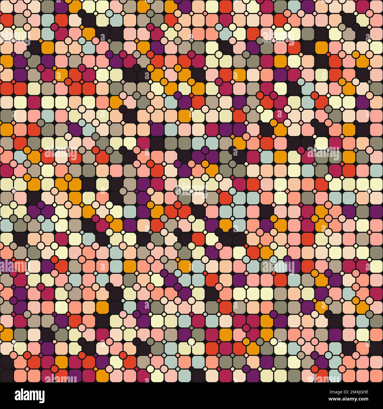 Color checkered squares background generative pattern illustration ...