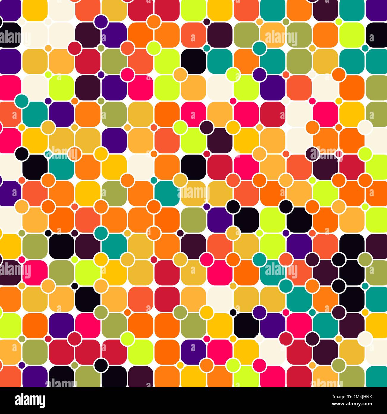 Color checkered squares background generative pattern illustration ...
