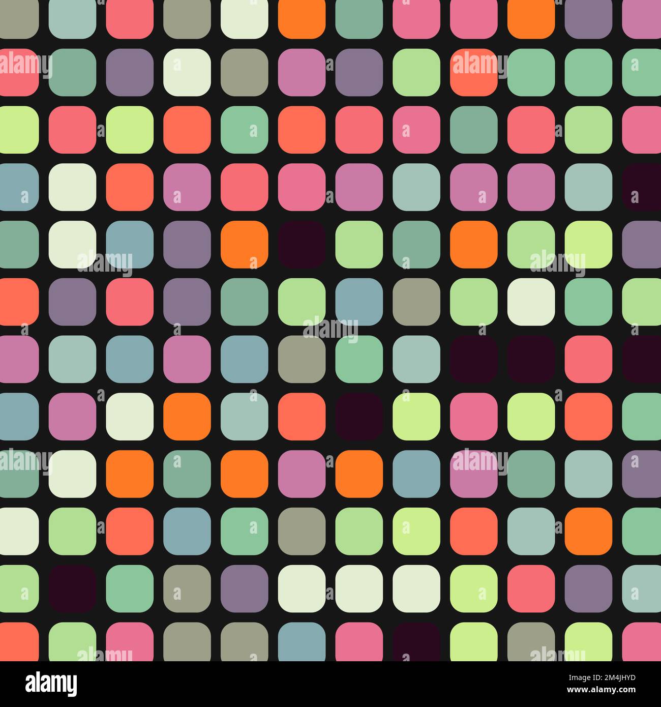 2 Color Checked Pattern Color checkered squares background generative pattern illustration ...
