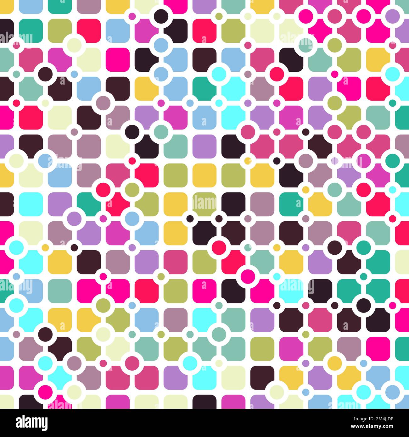 Color checkered squares background generative pattern illustration ...