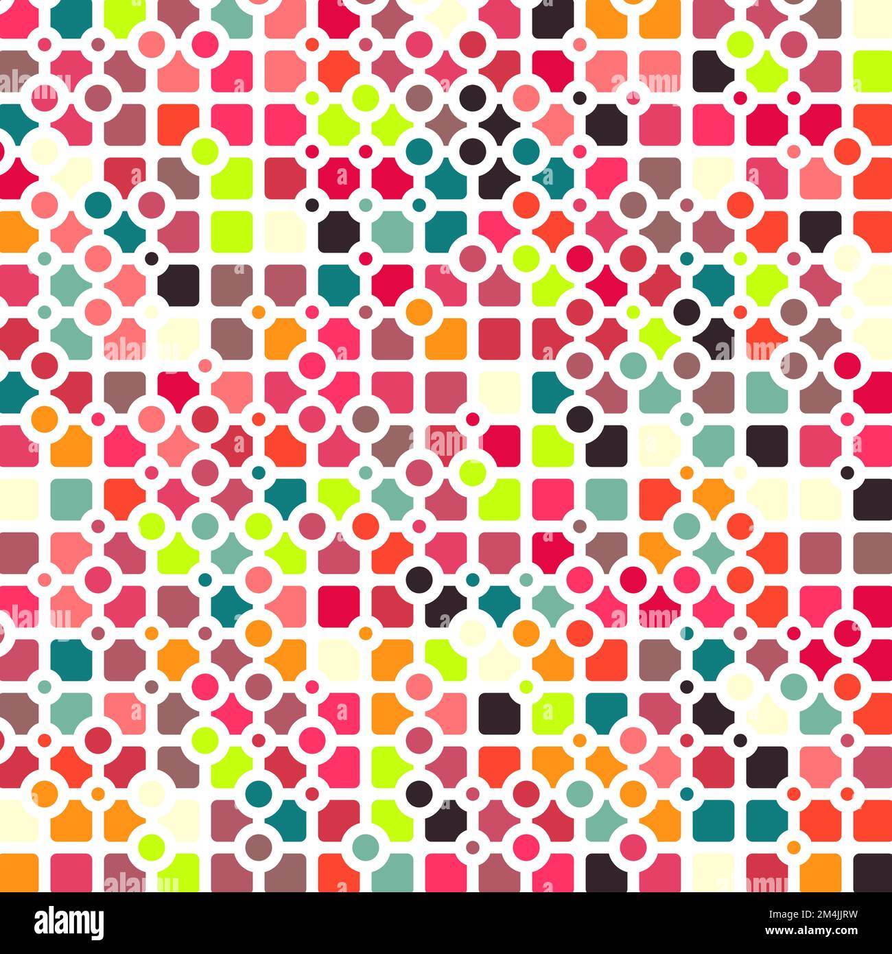 Colorful Checkerboard Background Pattern Color checkered squares background generative pattern illustration ...