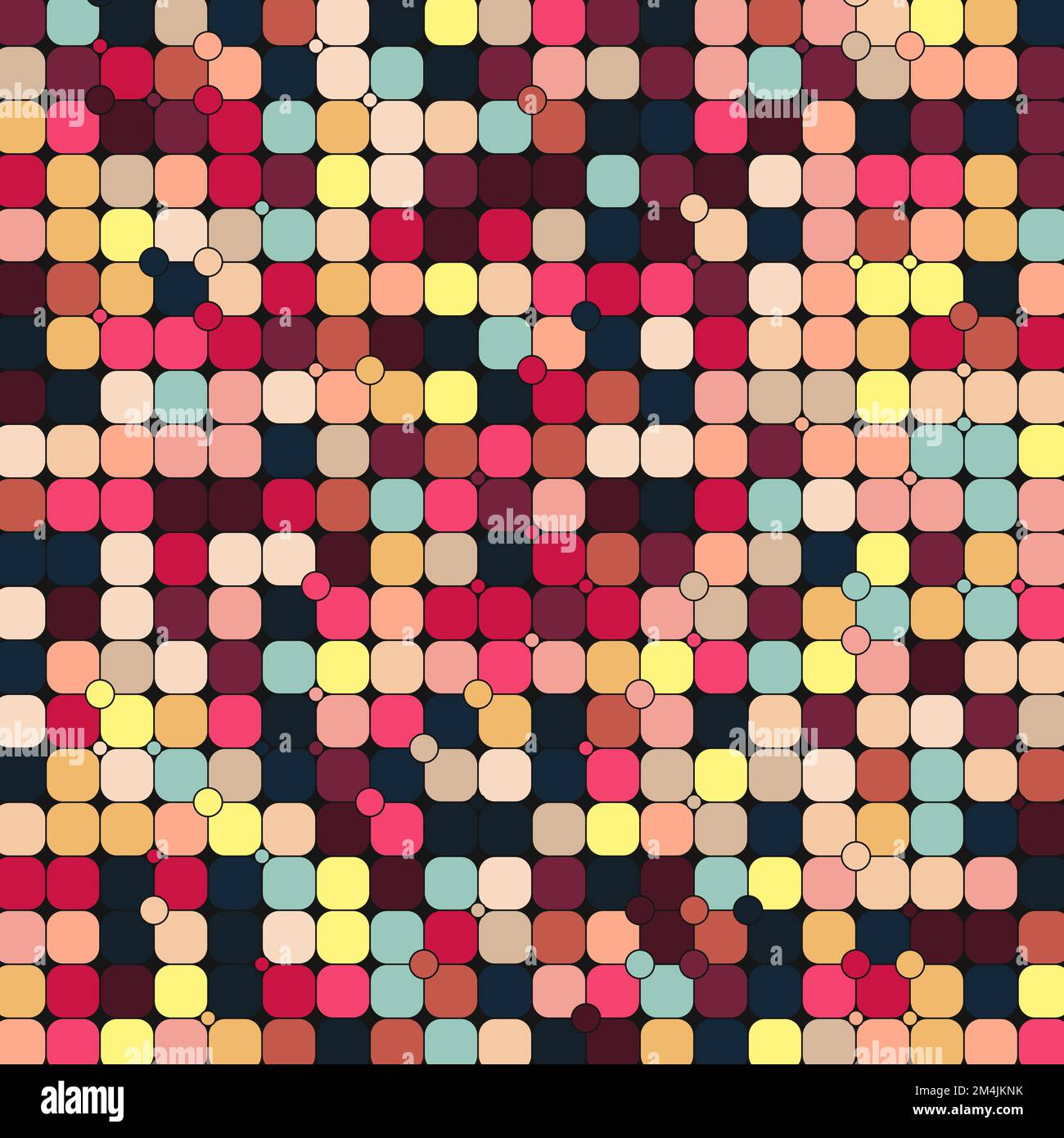 Color checkered squares background generative pattern illustration ...