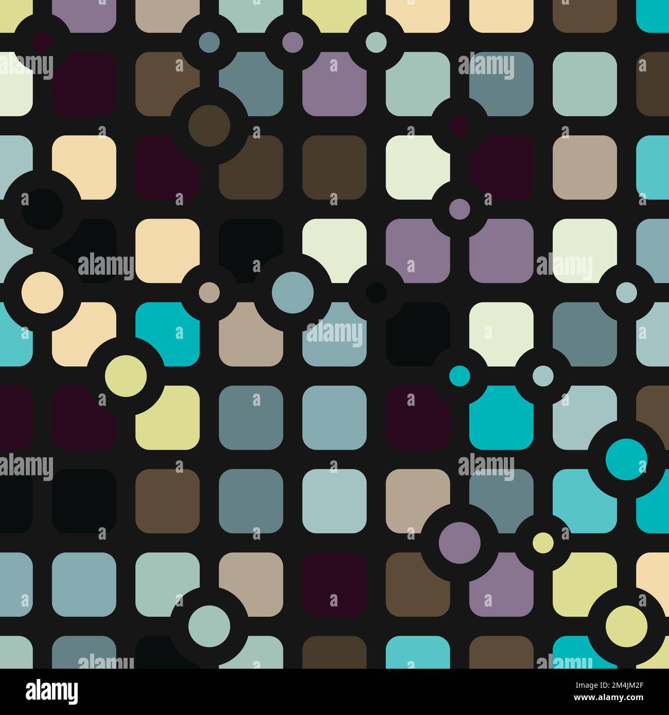Color checkered squares background generative pattern illustration ...