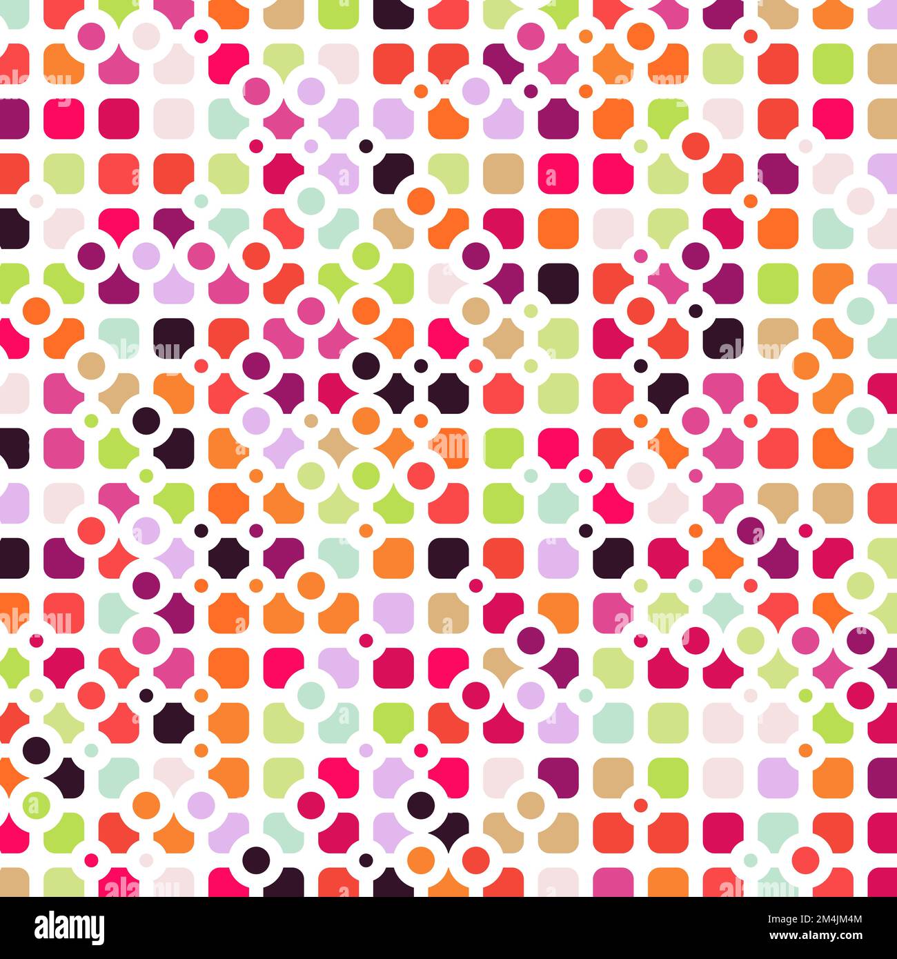 Color checkered squares background generative pattern illustration ...