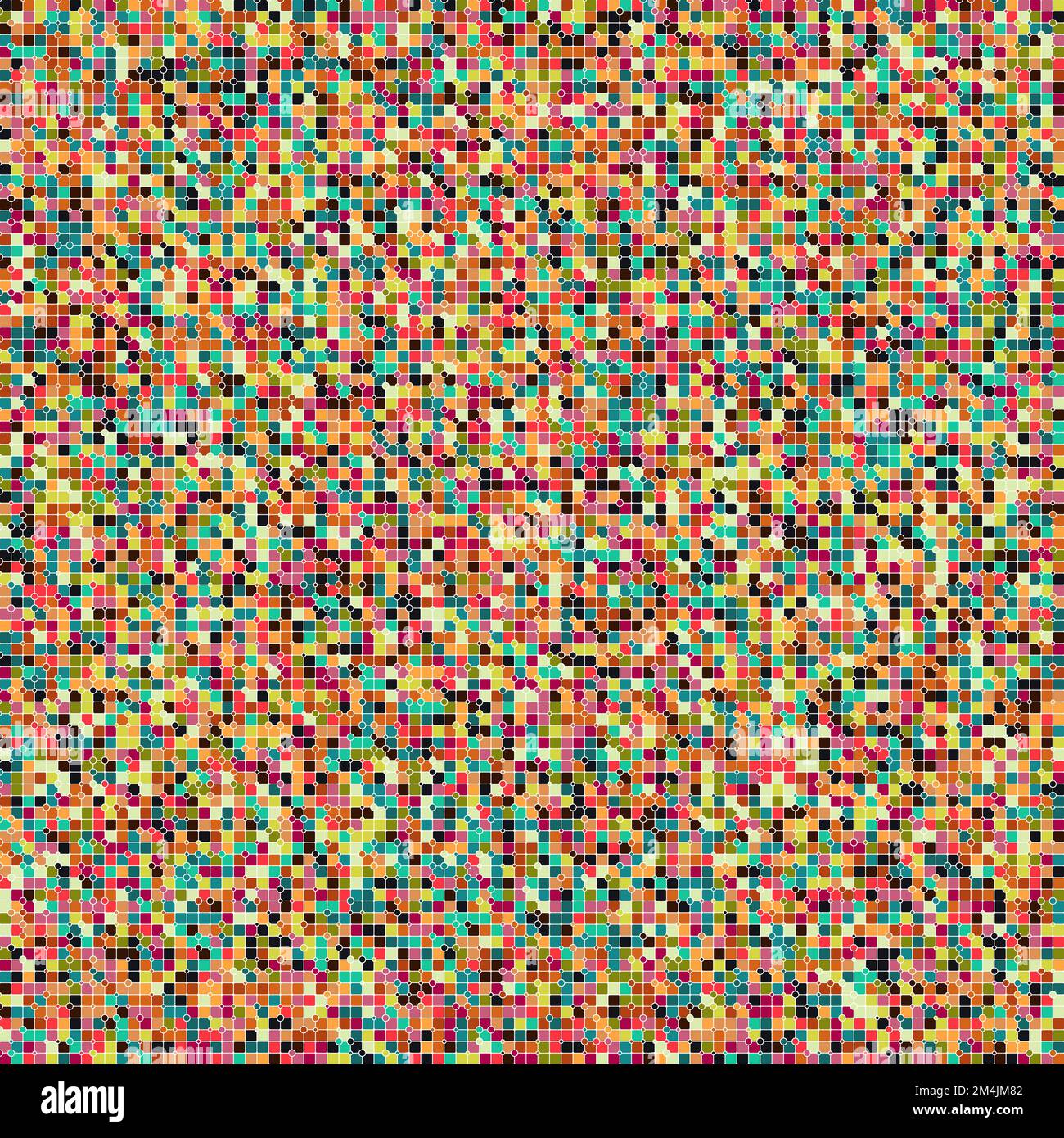 Color checkered squares background generative pattern illustration ...