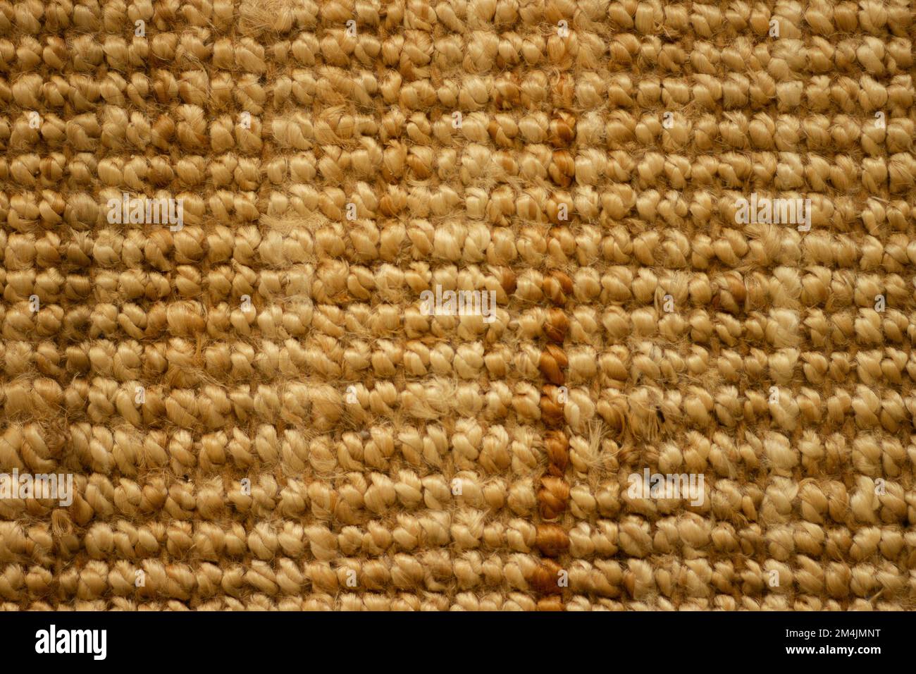 wicker background, natural straw woven floor rug Stock Photo