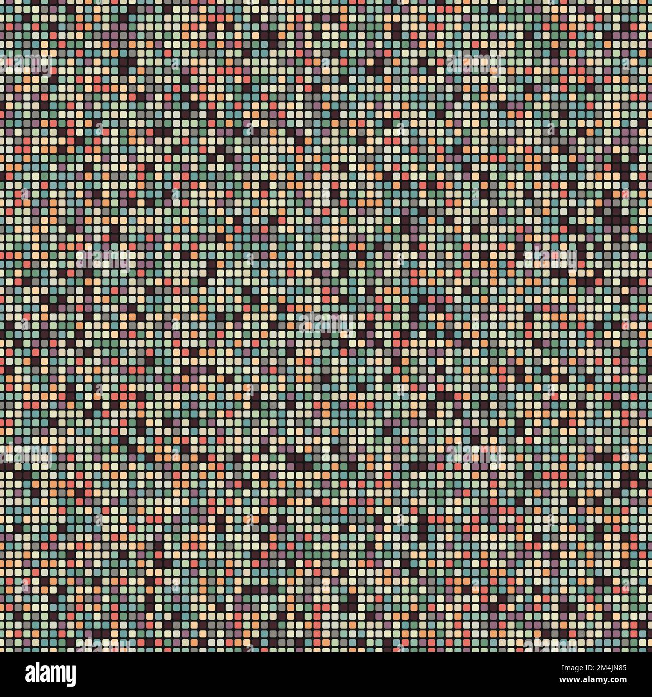 2 Color Checked Pattern Color checkered squares background generative pattern illustration ...