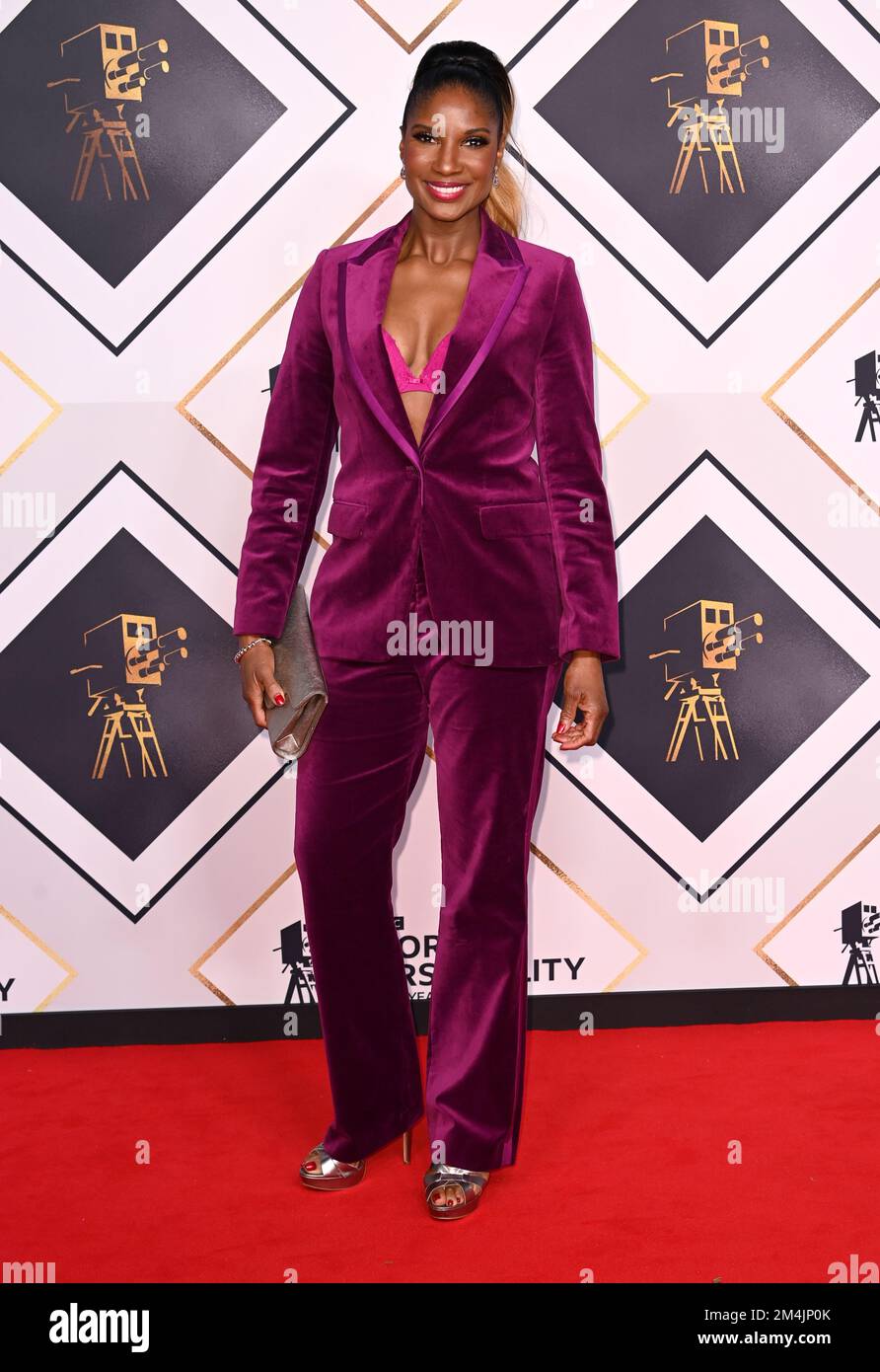 December 21st, 2022, London, UK. Denise Lewis arriving at the BBC