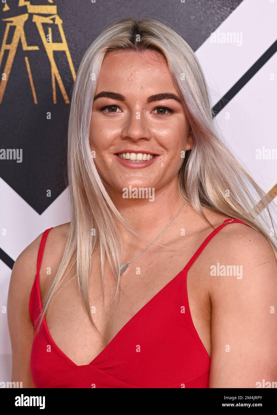 December 21st, 2022, London, UK. Chloe Kelly arriving at the BBC Sports
