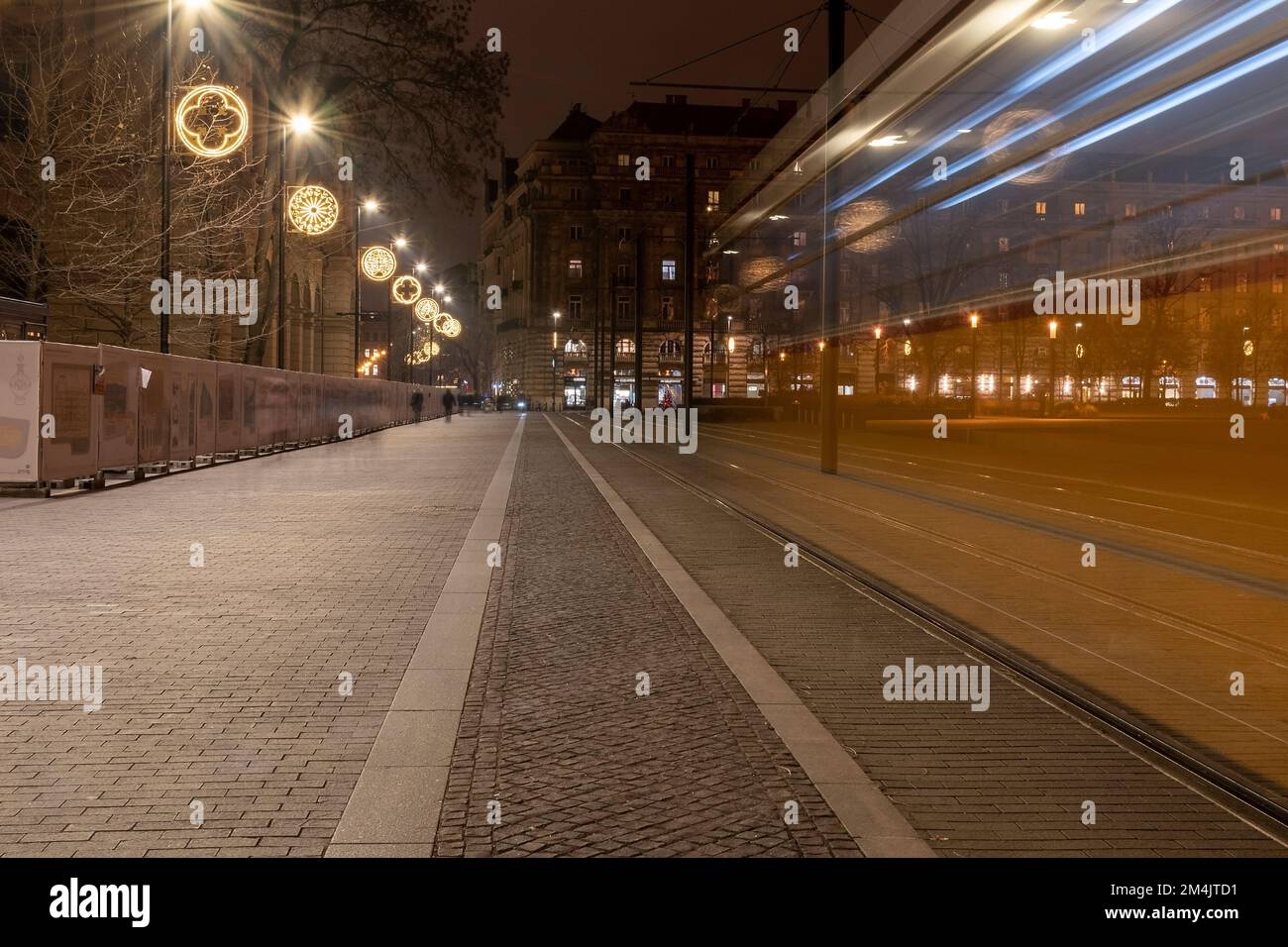Night view of the city Stock Photo