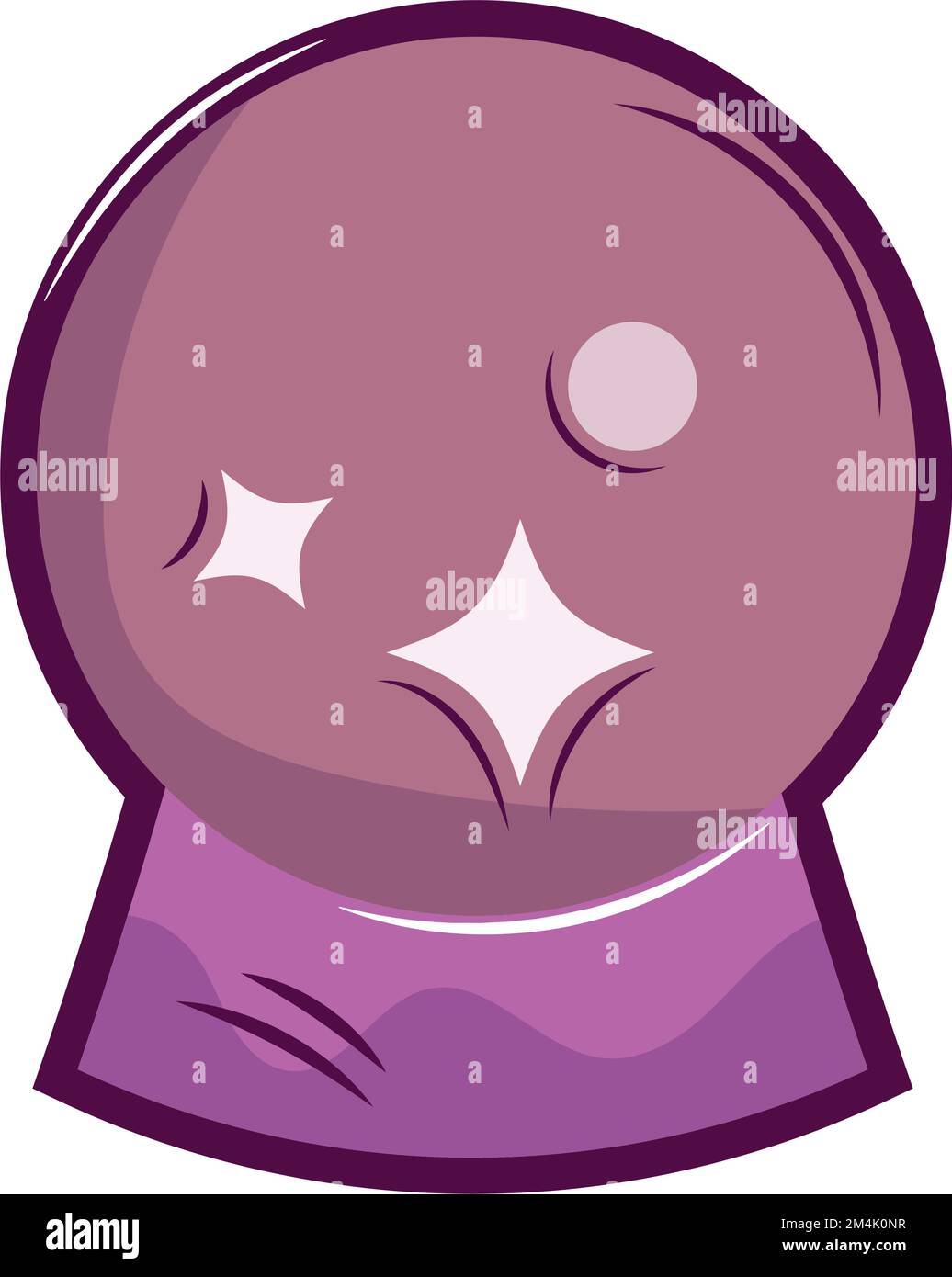 Crystal ball icon vector hi-res stock photography and images - Alamy