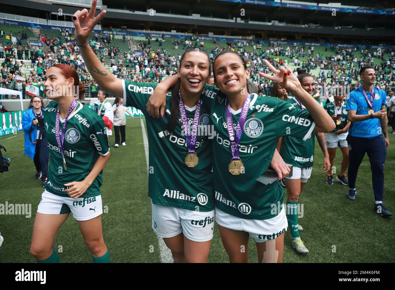 Palmeiras x Santos: final do Paulista Feminino no Allianz Parque