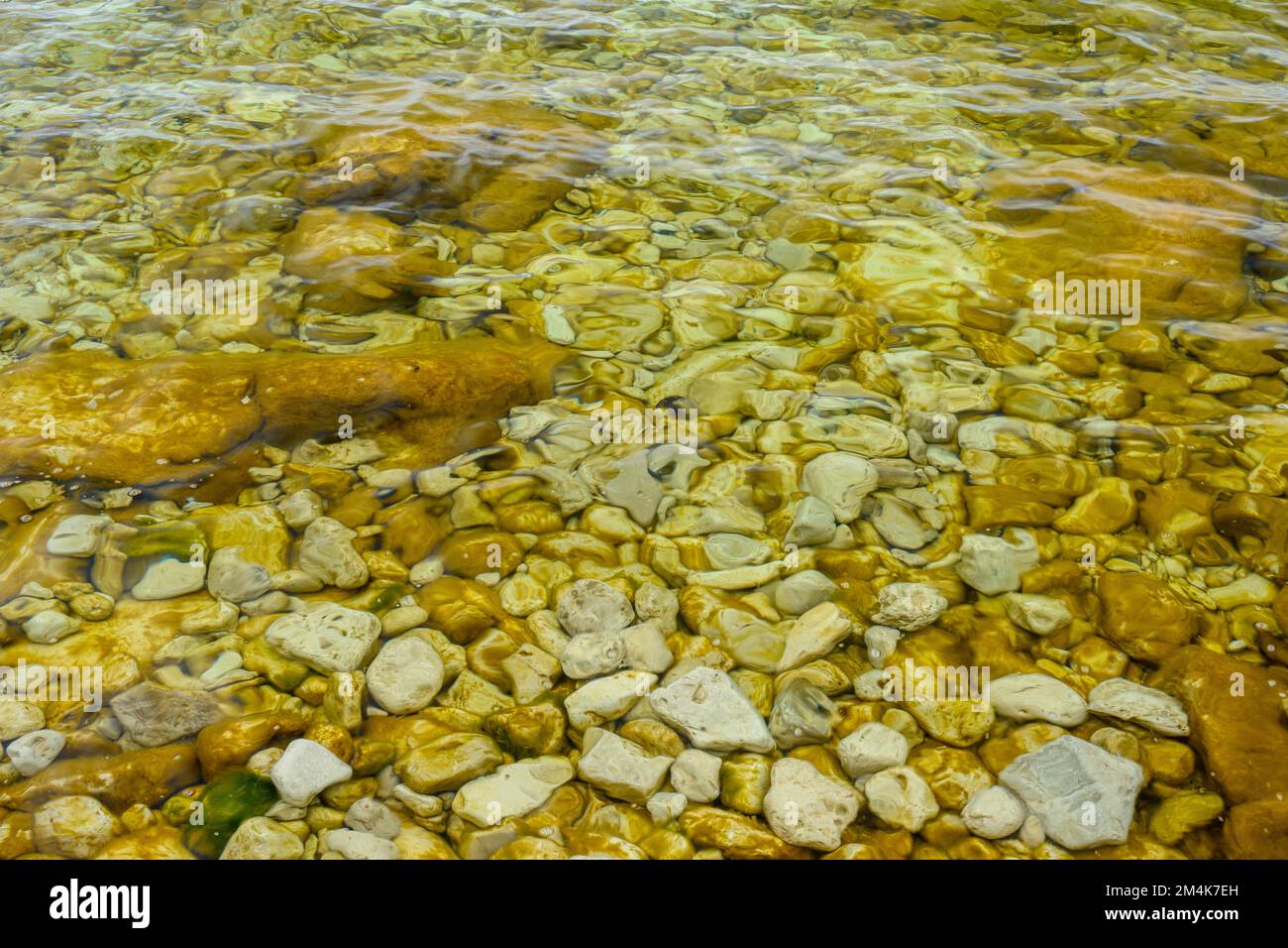 Limestone rock shoreline at Little Cove, Bruce Peninsula National Park