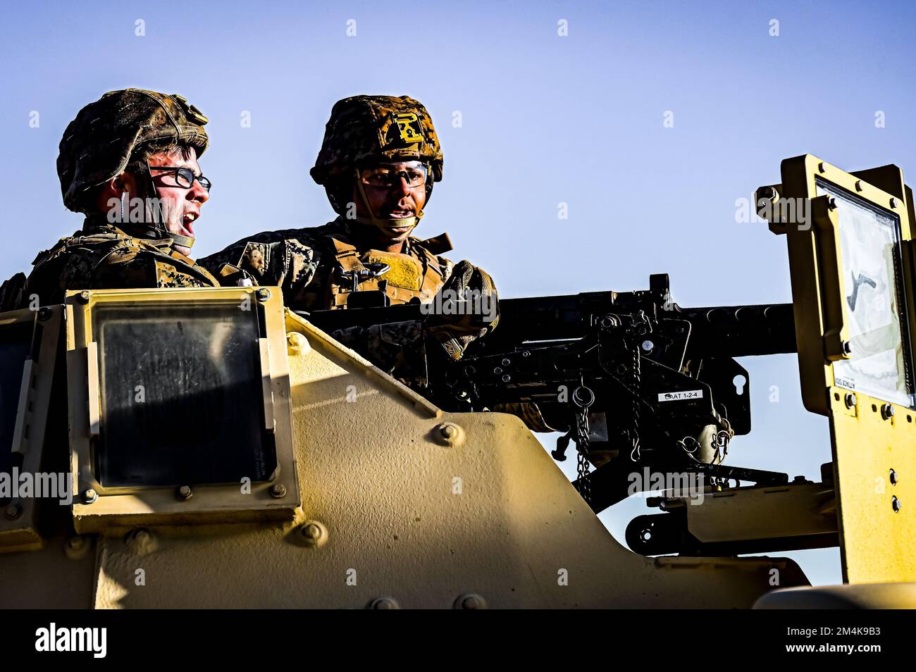 U.S. Marine Corps. Marines assigned to the 25th Marine Regiment