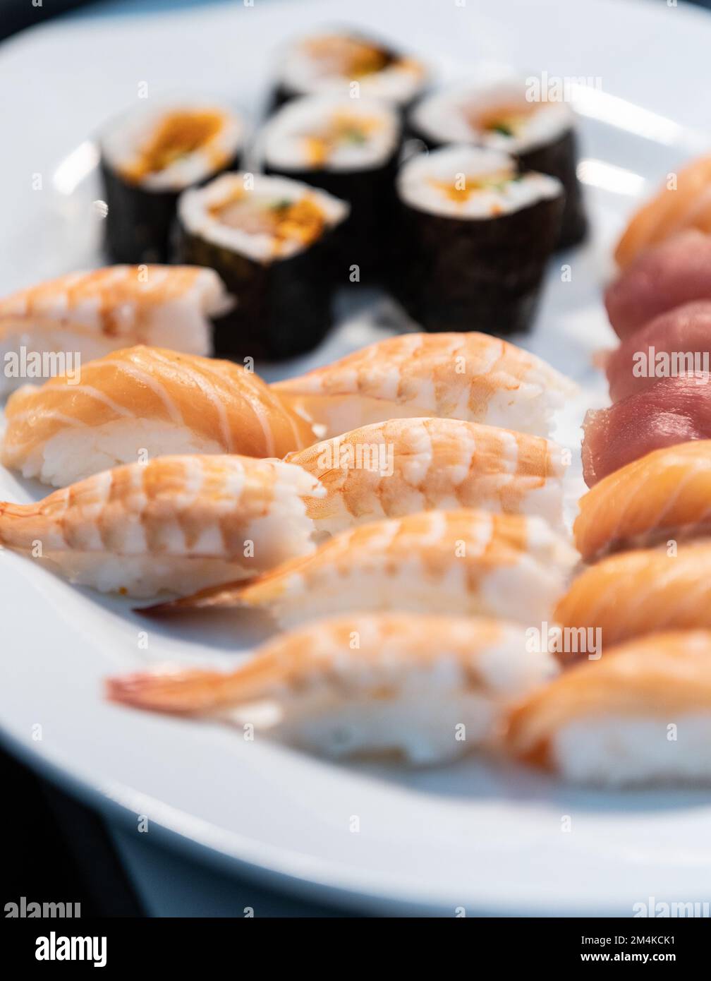 Sushi platter Stock Photo