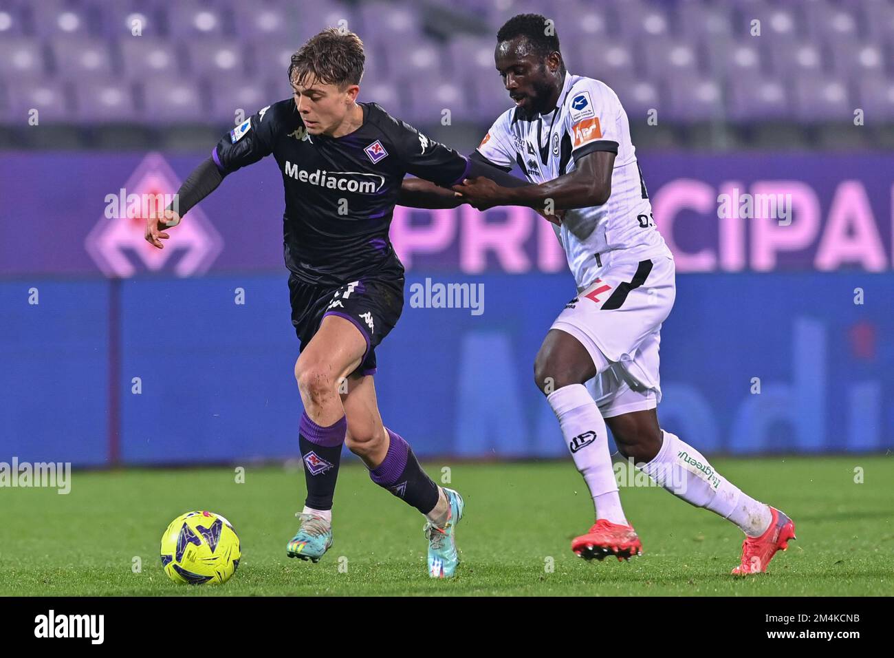 Lorenzo Amatucci Acf Fiorentina U19 Celebrates 新闻传媒库存照片- 库存图片