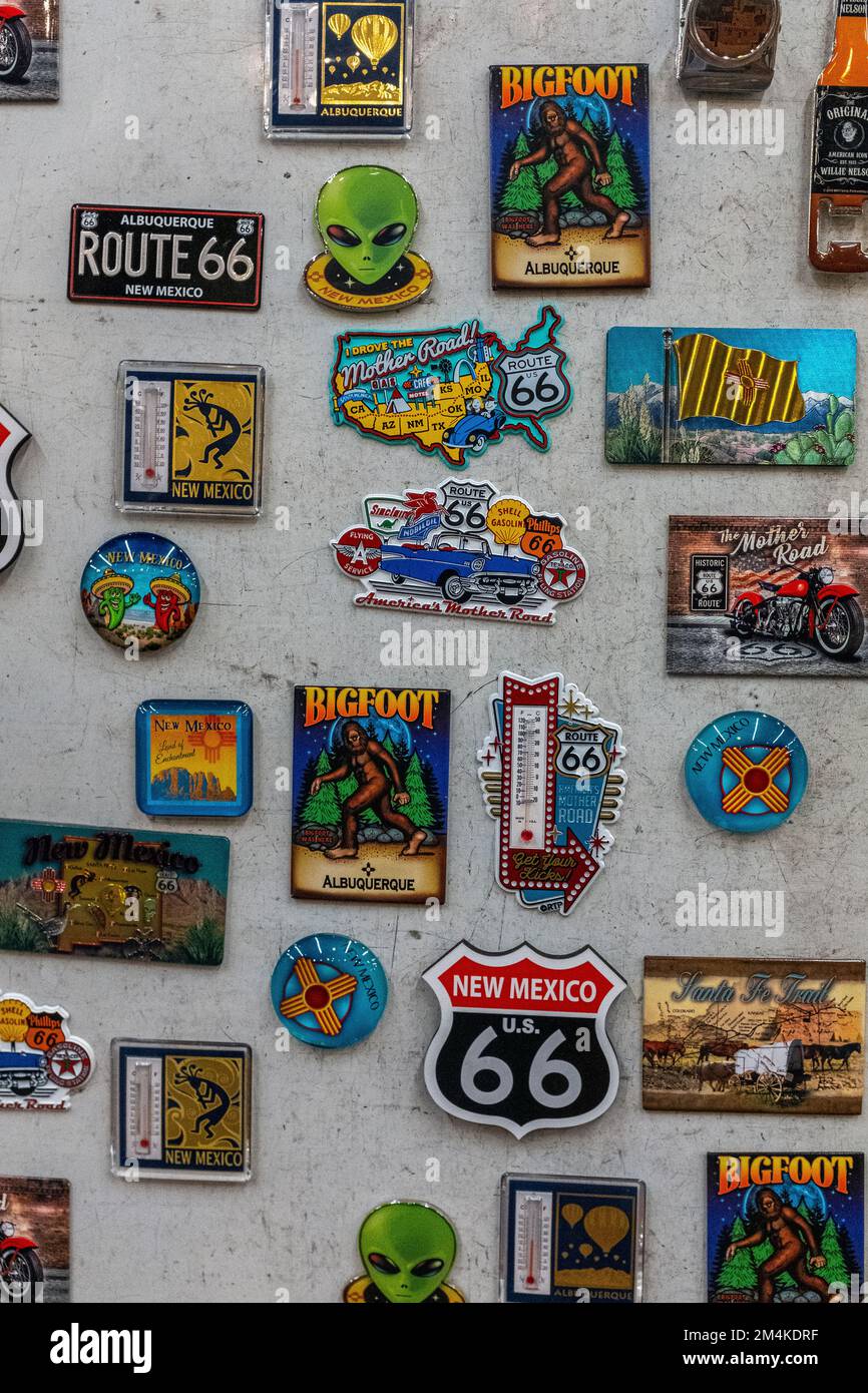 souvenirs from Old Town, Albuquerque, New Mexico ceramics, blankets