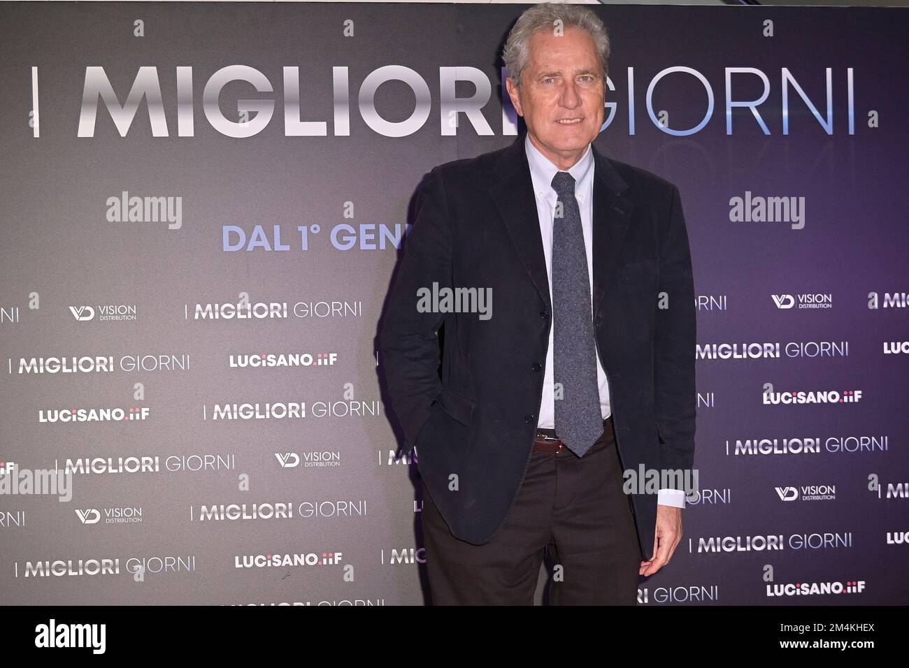 Francesco Rutelli attends the red carpet of the movie 