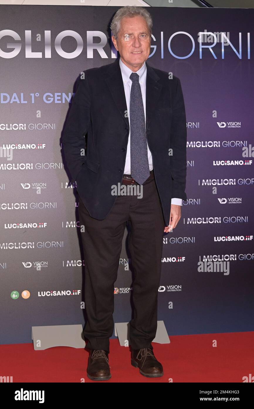 Francesco Rutelli attends the red carpet of the movie 