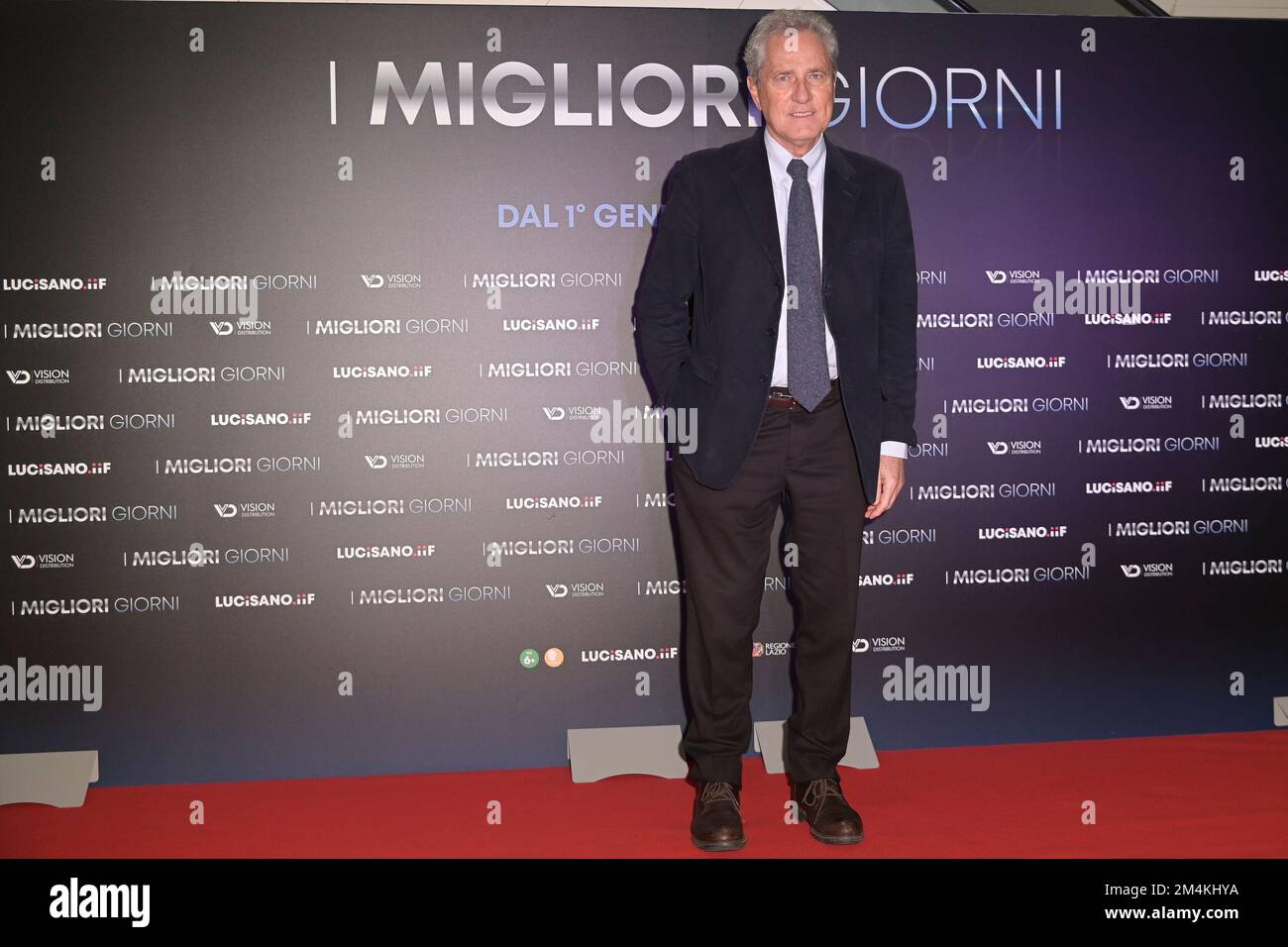 Francesco Rutelli attends the red carpet of the movie 