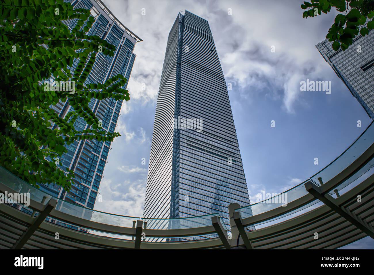 International Commerce Centre Stock Photo