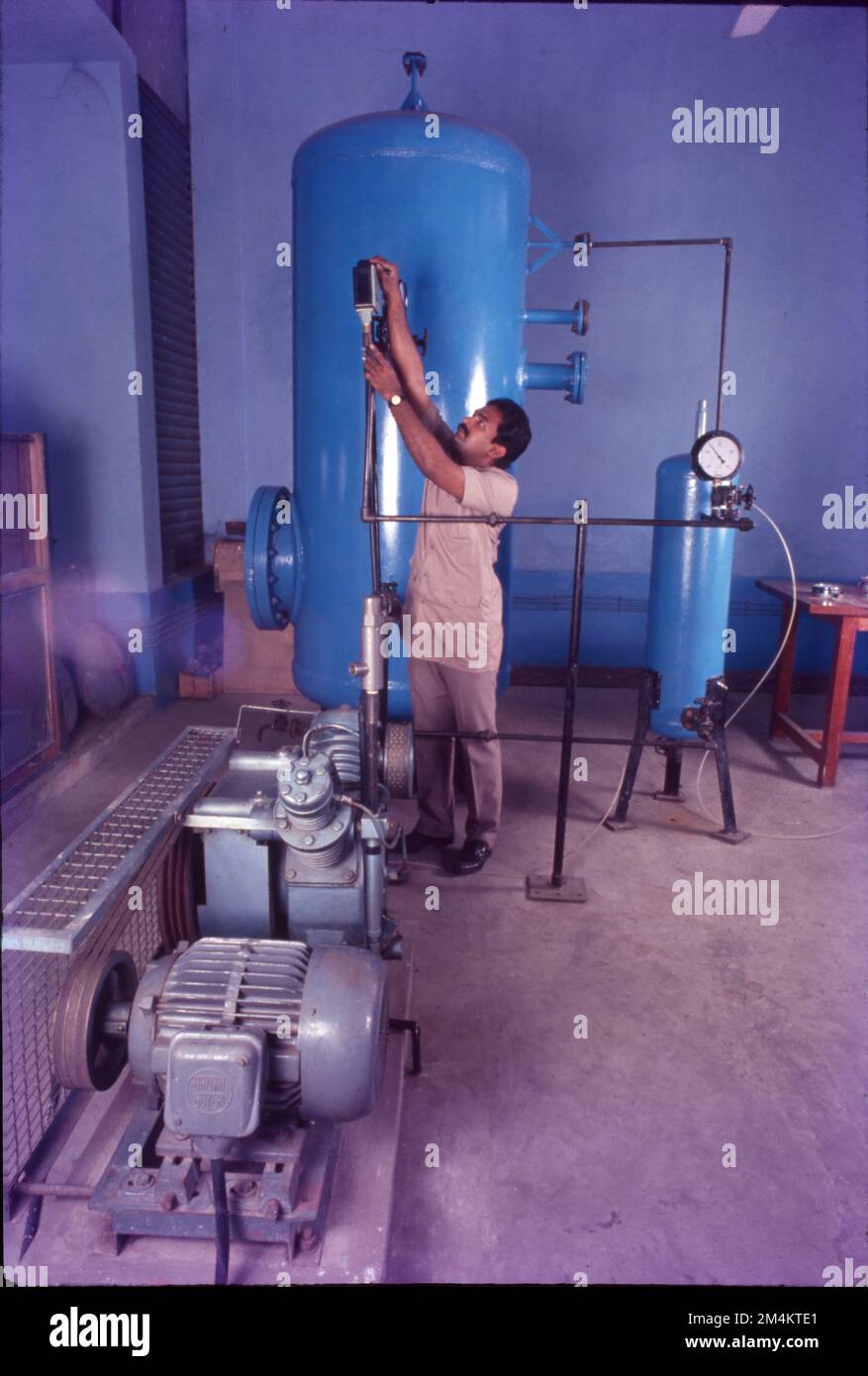 Industrial Testing Lab, Bombay Stock Photo Alamy