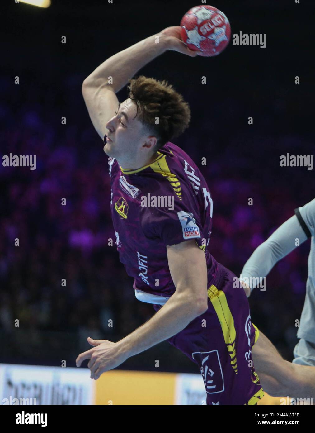 Thibaud Briet of HBC Nantes during the French championship, Liqui Moly