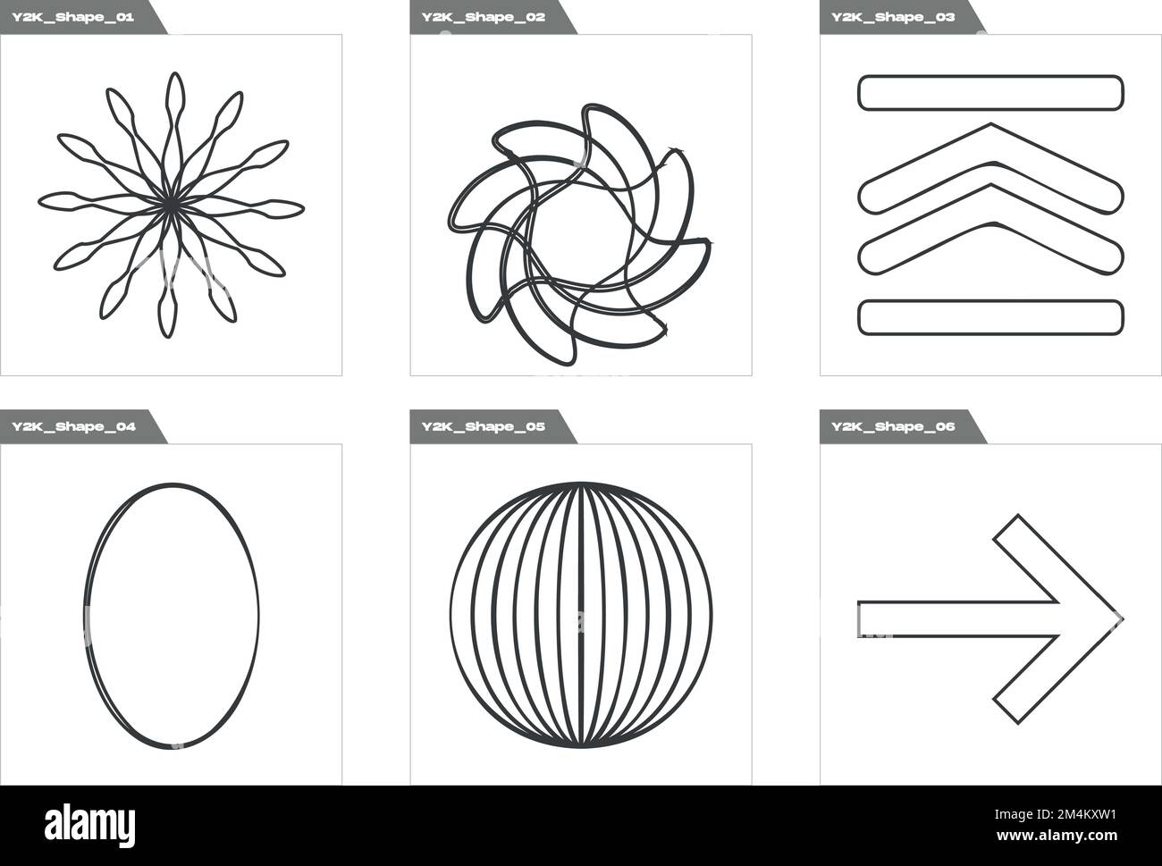Vector Graphic Assets Set. Extraordinary Graphic Assets. Flat ...
