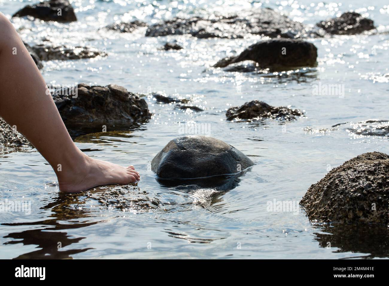 Bathing With Rocks Sulphurous rocks hi-res stock photography and images - Alamy