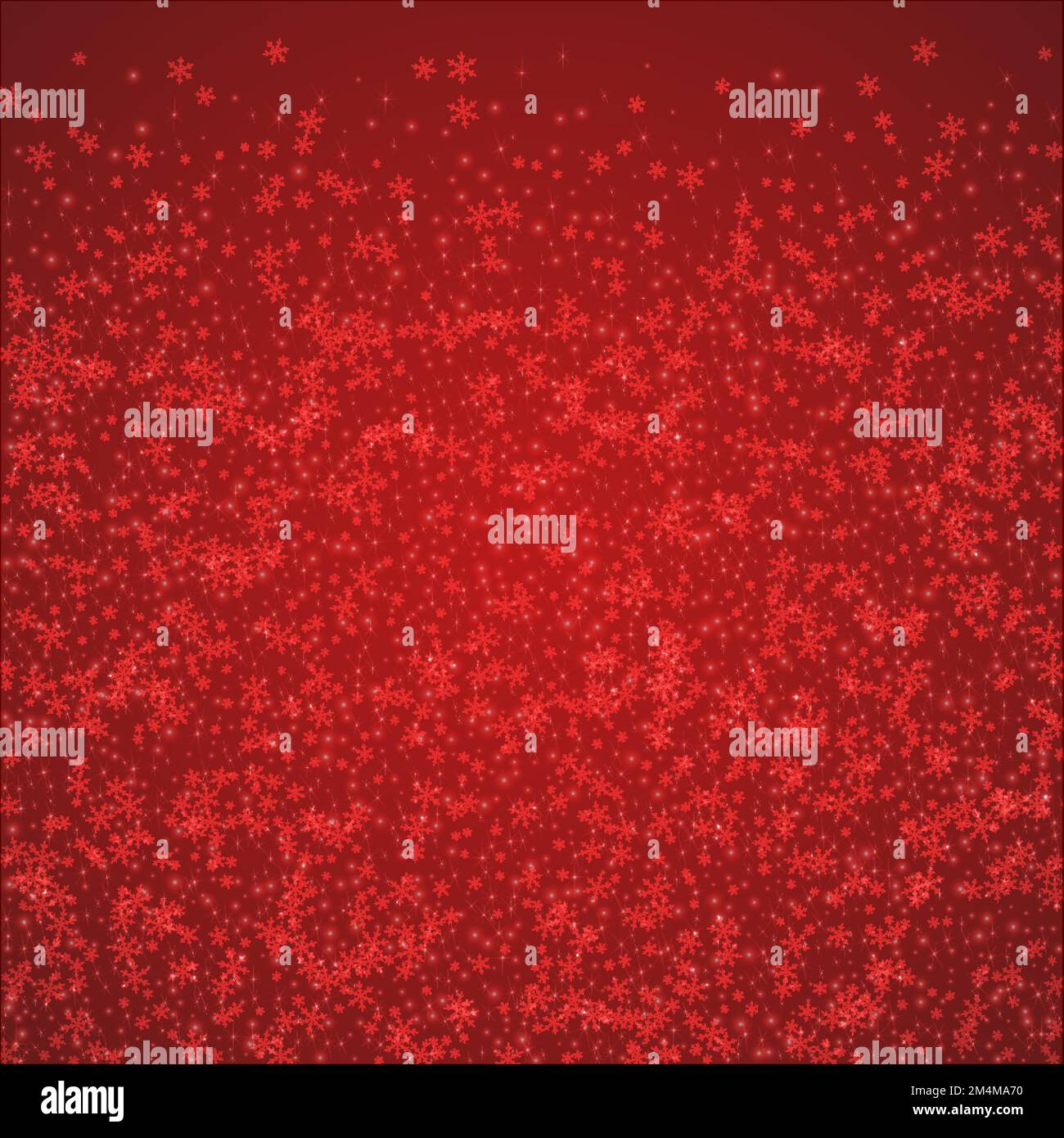 Magic falling snow christmas background. Subtle flying snow flakes and
