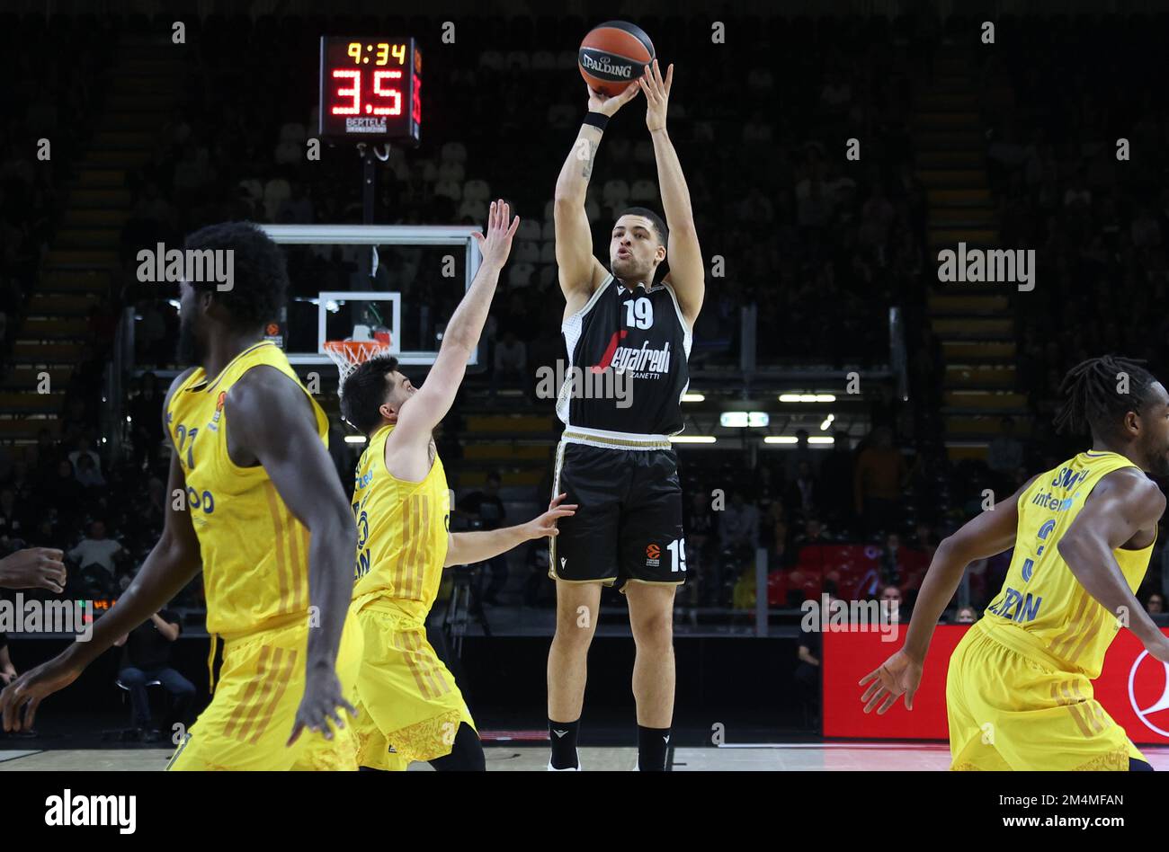 Iffe Lundberg Segafredo Virtus Bologna During The Euroleague Iffe Lundberg Segafredo Virtus Bologna During The Euroleague